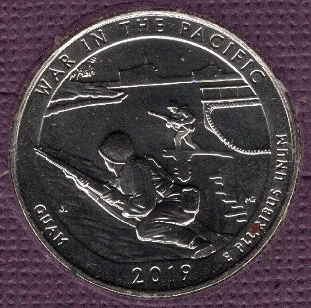 War In The Pacific Quarter Value 2019 D War In The Pacific America The Beautiful Quarters -#07-003 - For