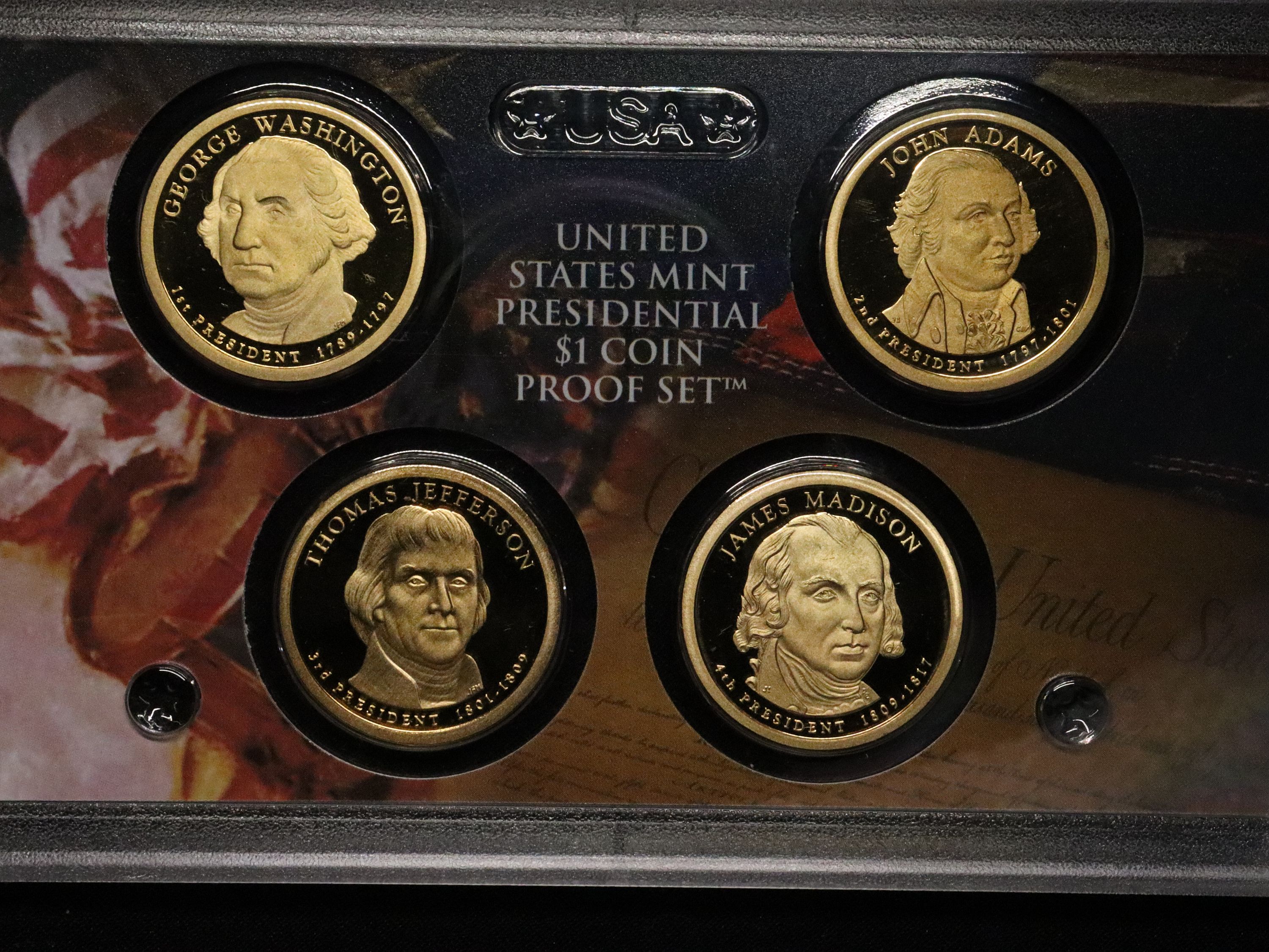 PPS12 2007 Presidential 1 Coin Set US MINT CLEARANCE Online Coin