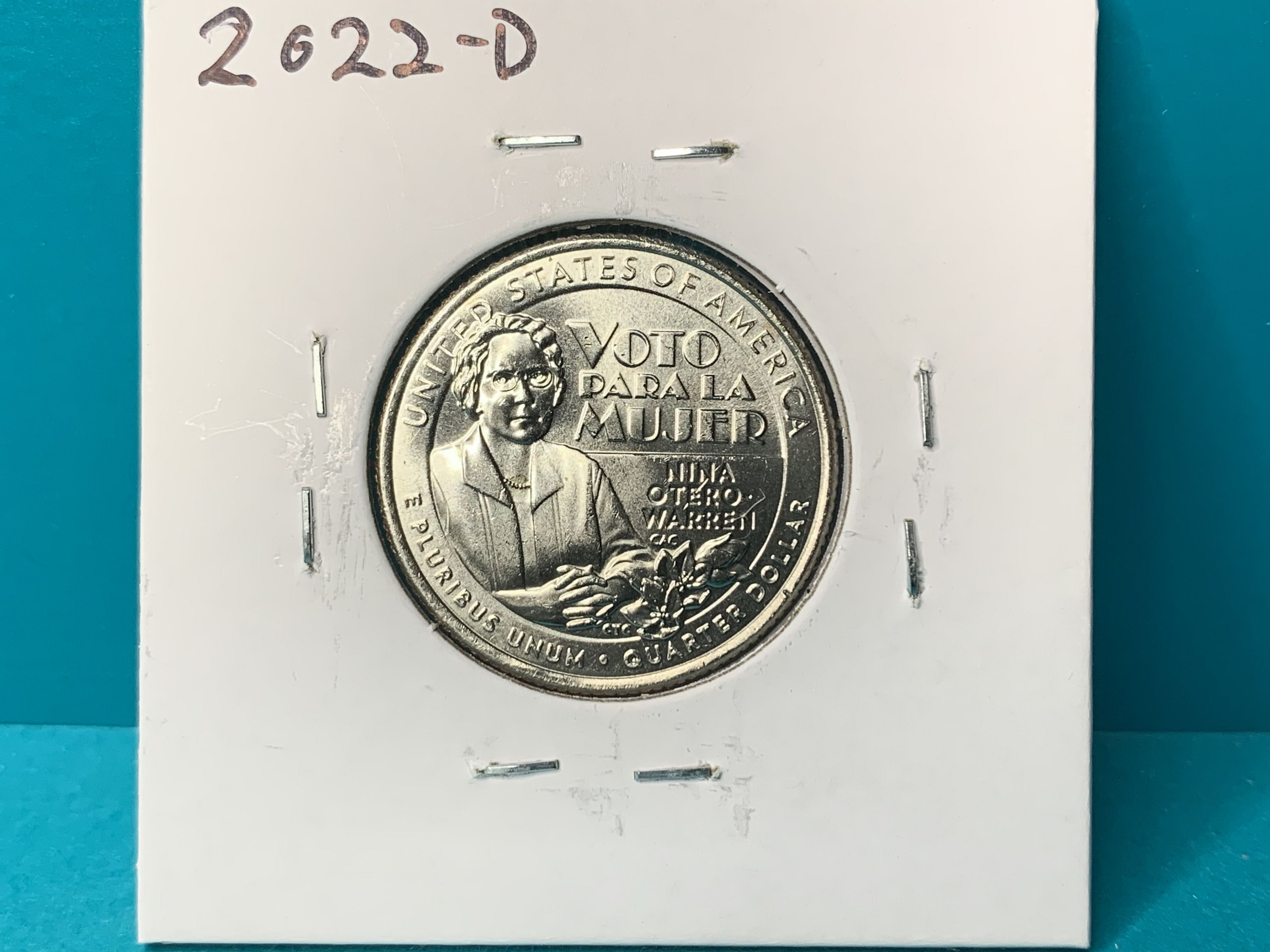 2022-D Nina Otero Warren American Women Quarter - For Sale, Buy Now ...