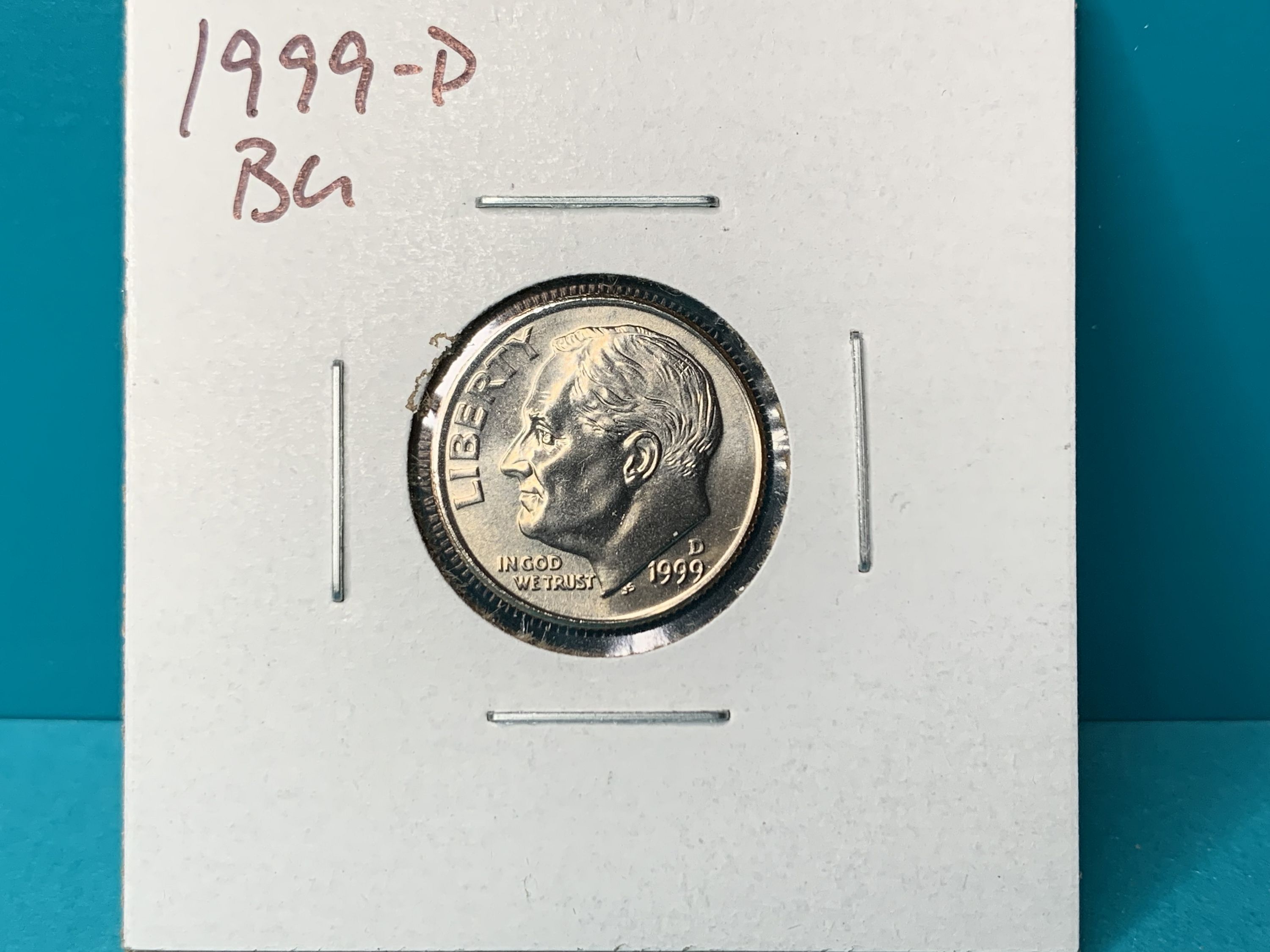 1999-d-roosevelt-dime-for-sale-buy-now-online-item-728932