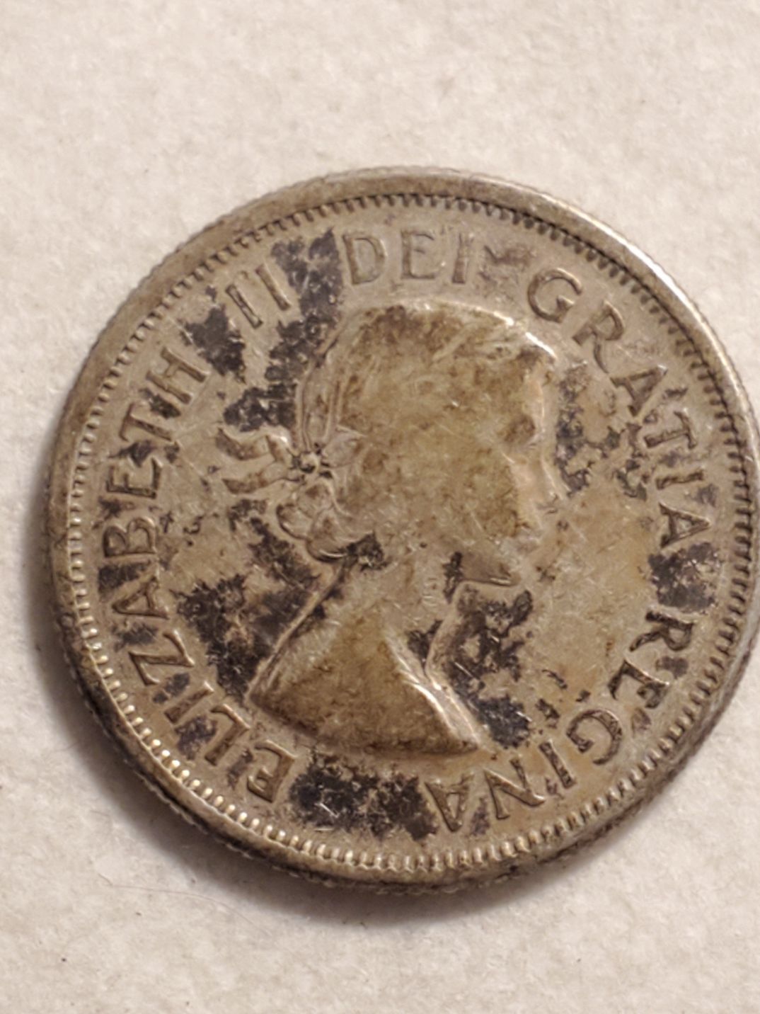 1957 Canada 25 Cent Coin For Sale, Buy Now Online Item 731001