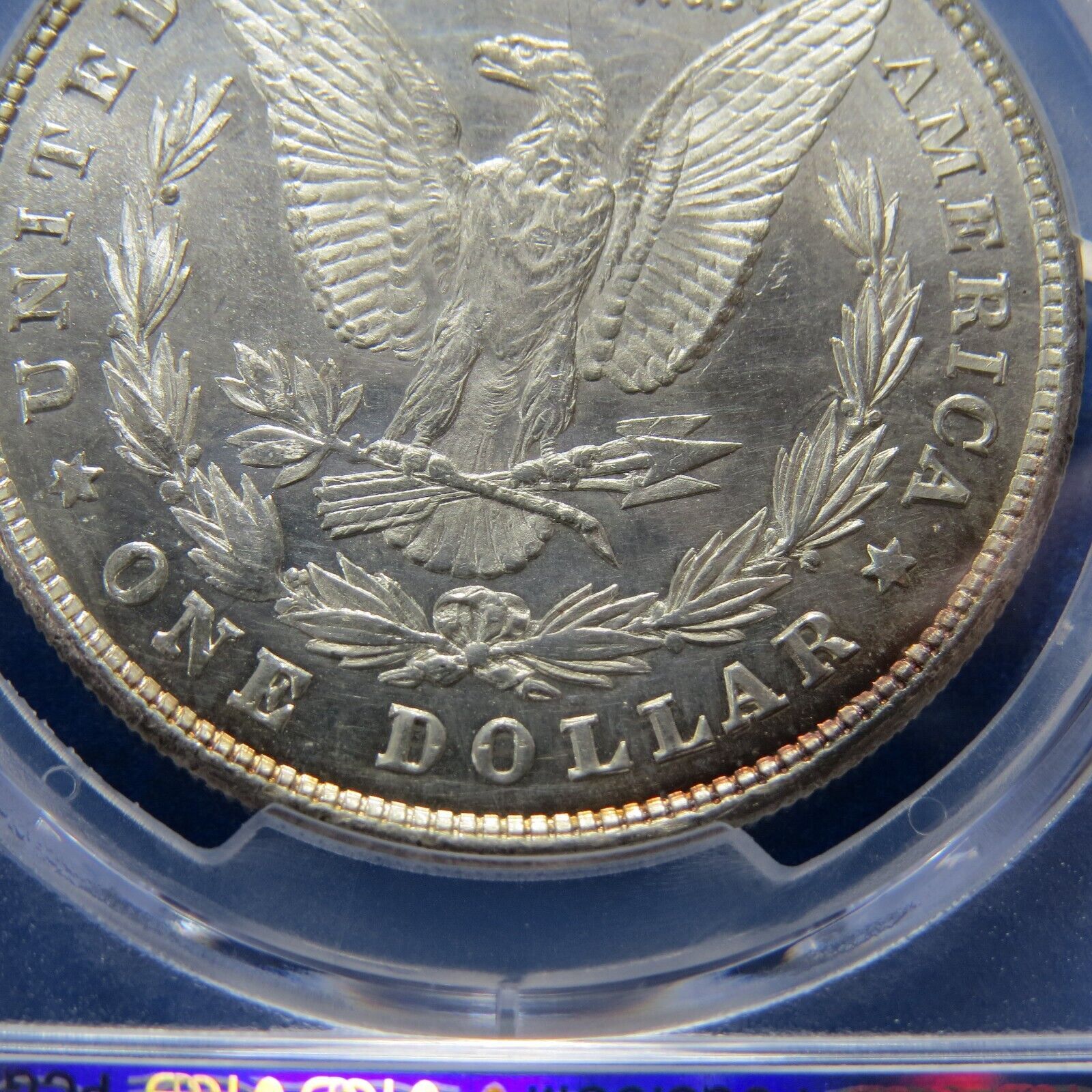 1878 8TF MORGAN SILVER DOLLAR -PCGS AU DETAIL VAM 20 DOUBLE DATE
