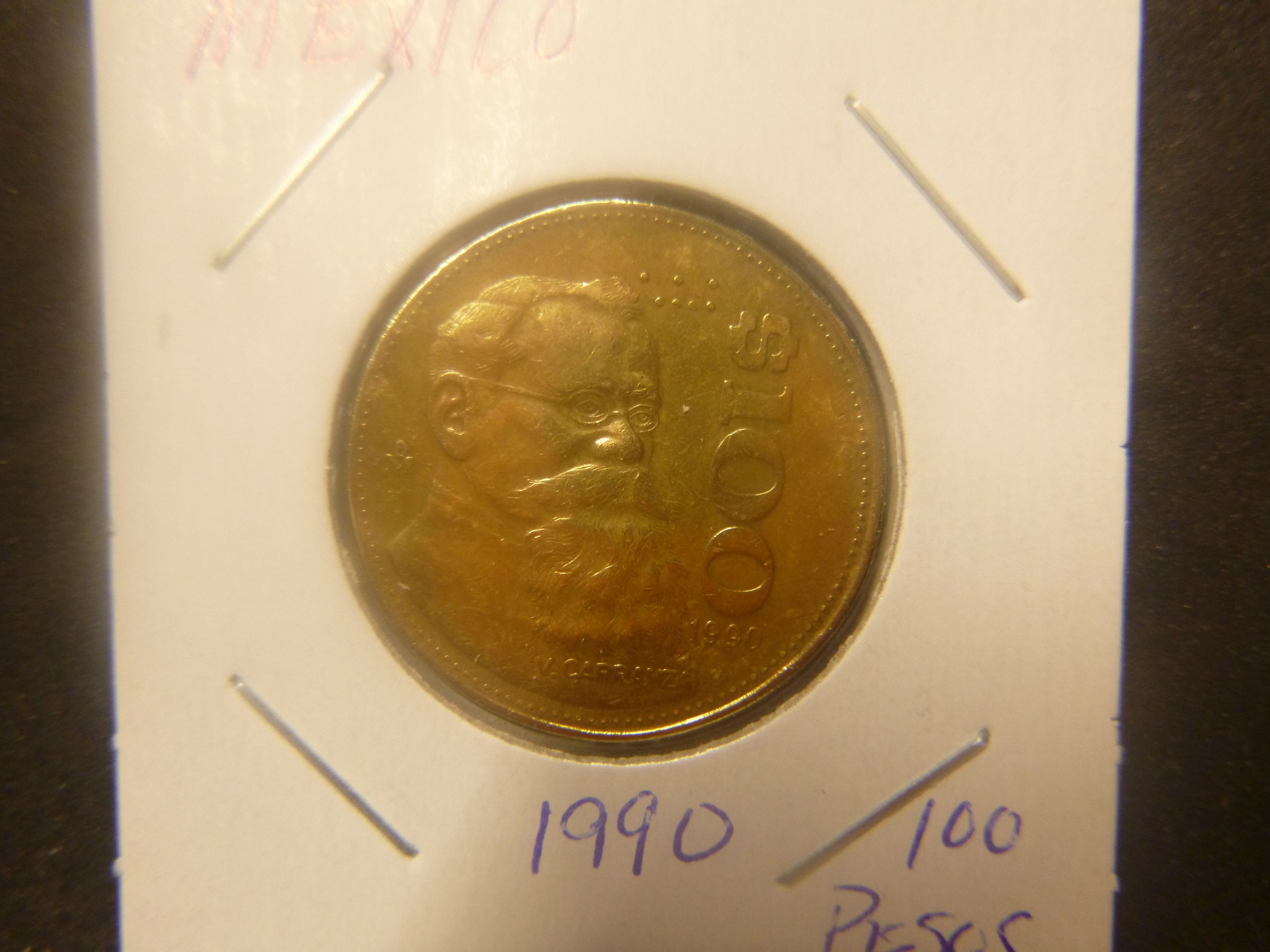 MEXICO 1990 100 PESOS For Sale, Buy Now Online Item 736963