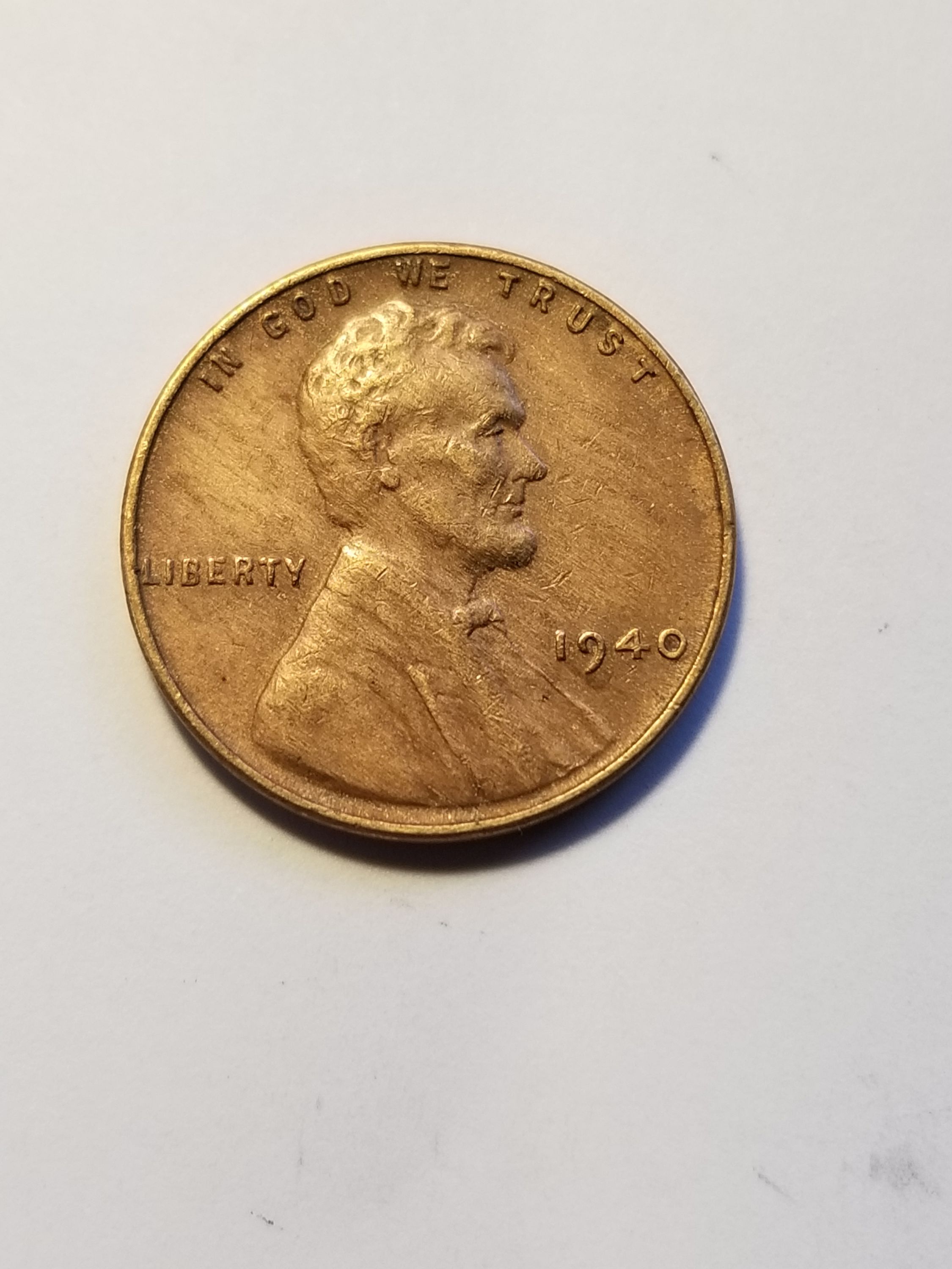 1940 P Lincoln Penny - For Sale, Buy Now Online - Item #629377
