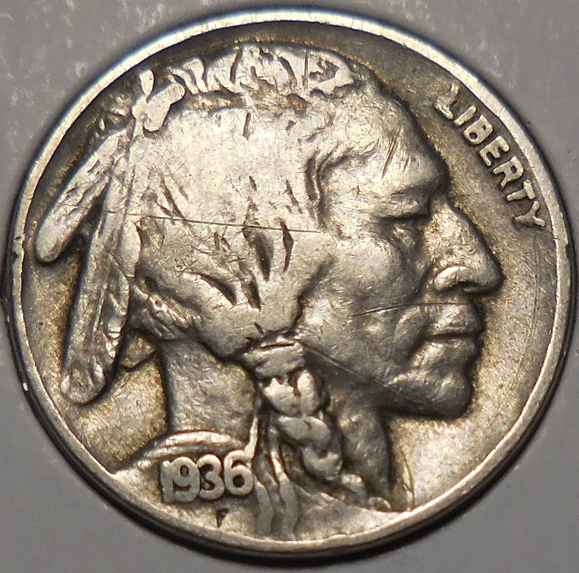 1936-P American Buffalo Nickel - For Sale, Buy Now Online - Item #738983