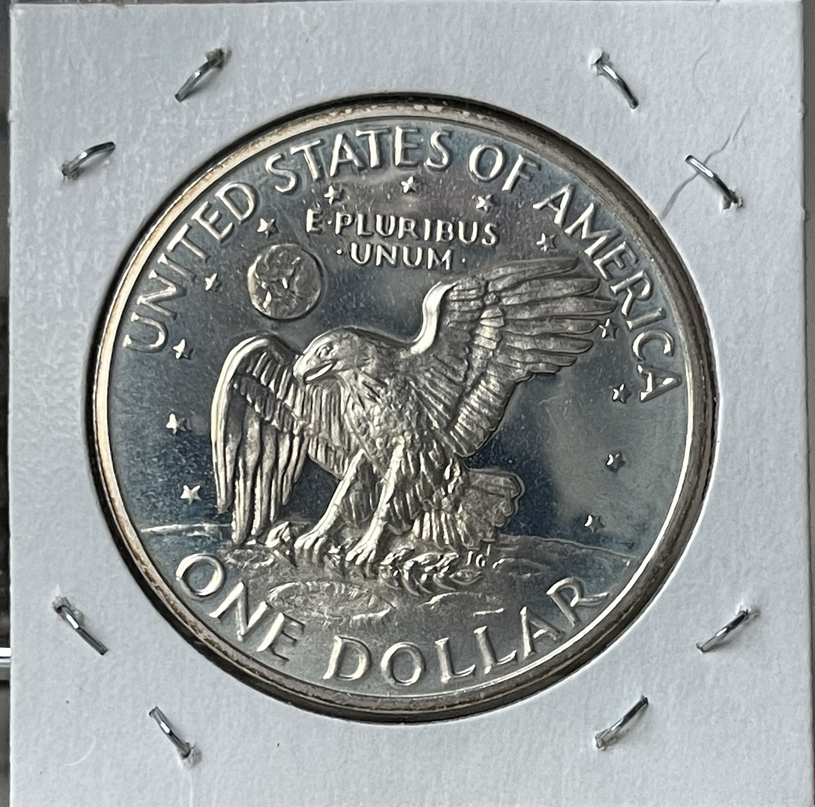 1971-S Eisenhower Silver Proof Dollar ~ 40% Silver Cameo-Like Proof ...