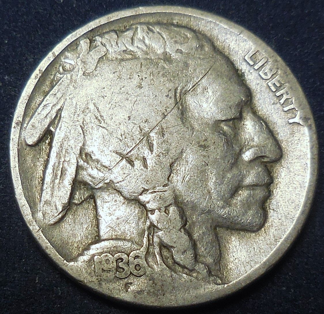 1936-P American Buffalo Nickel - For Sale, Buy Now Online - Item #744611