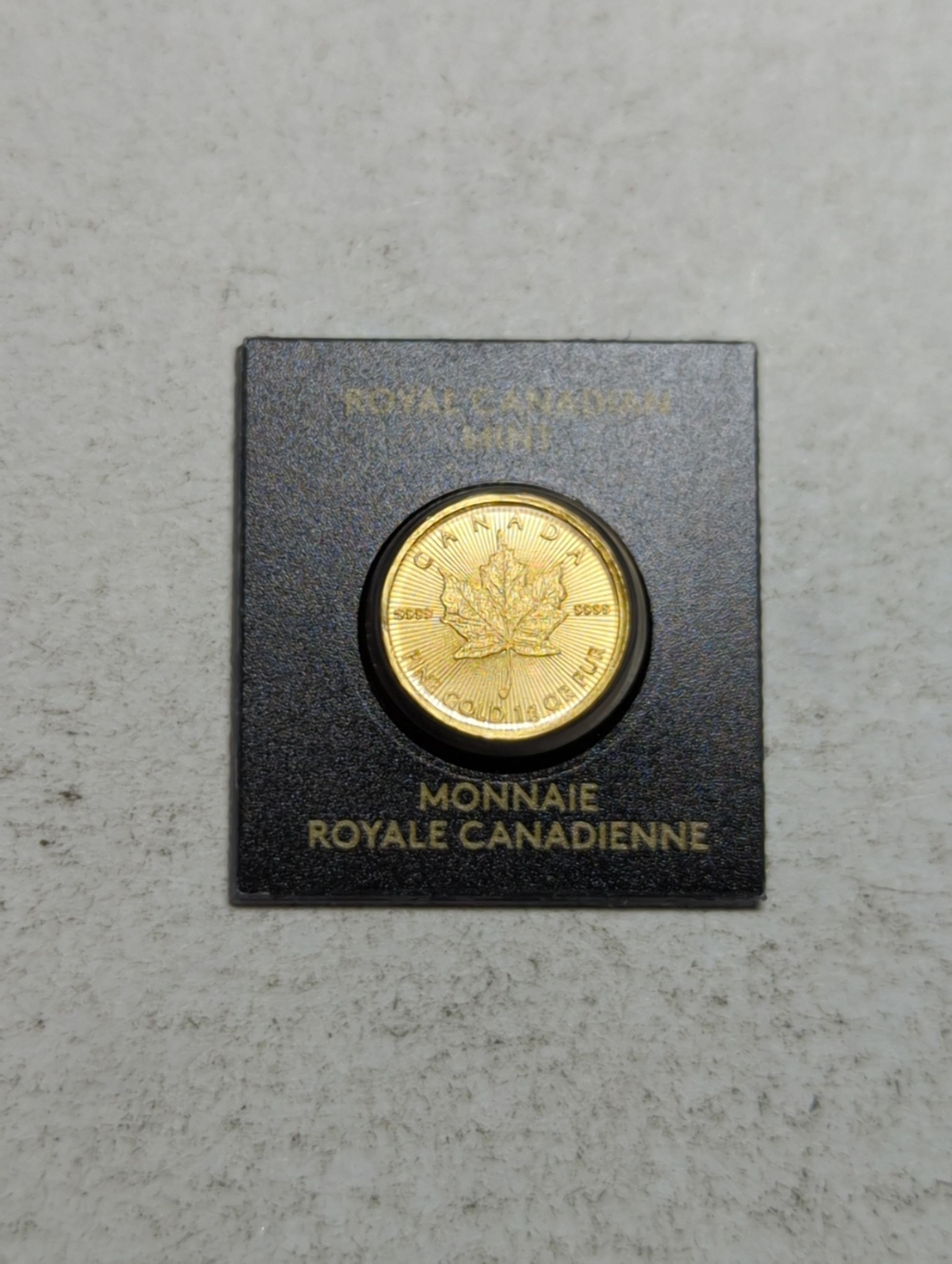 1 Gram Gold Bar Sealed Canadian MapleGram For Sale, Buy Now