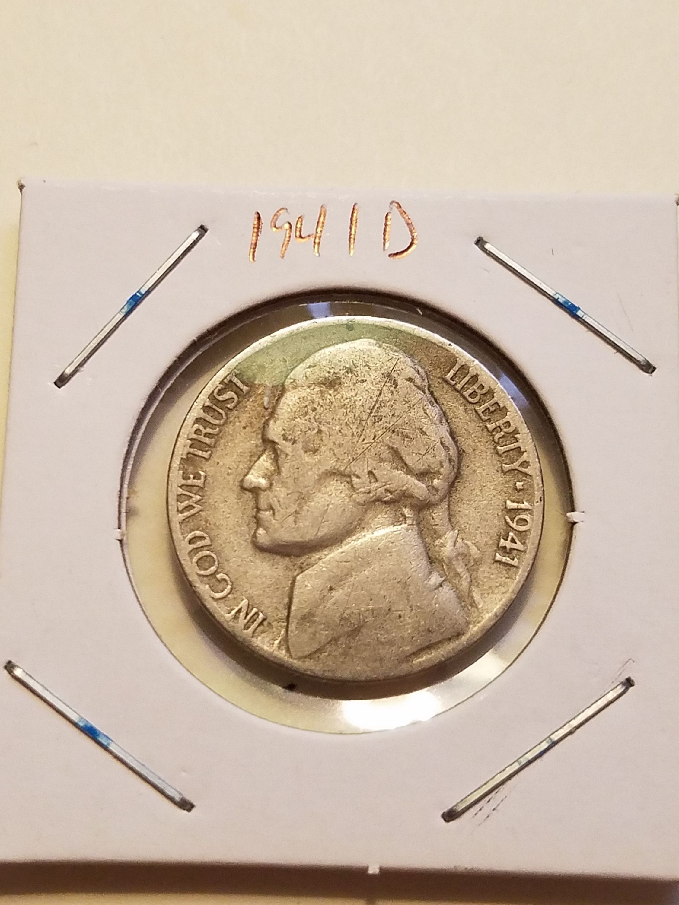 1941 D Jefferson Nickel - For Sale, Buy Now Online - Item #754922