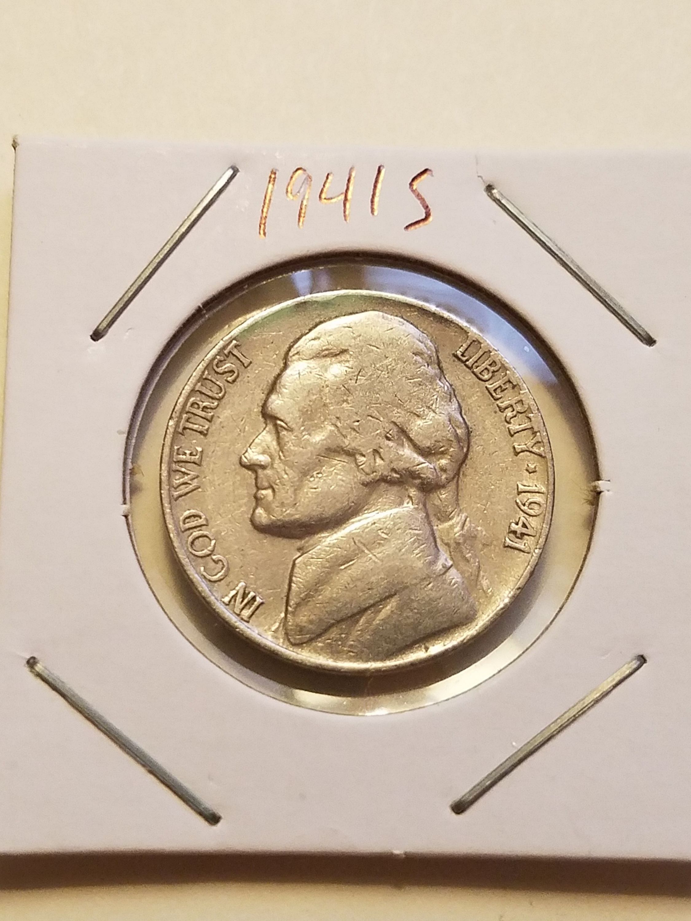 1941 S Jefferson Nickel - For Sale, Buy Now Online - Item #754923