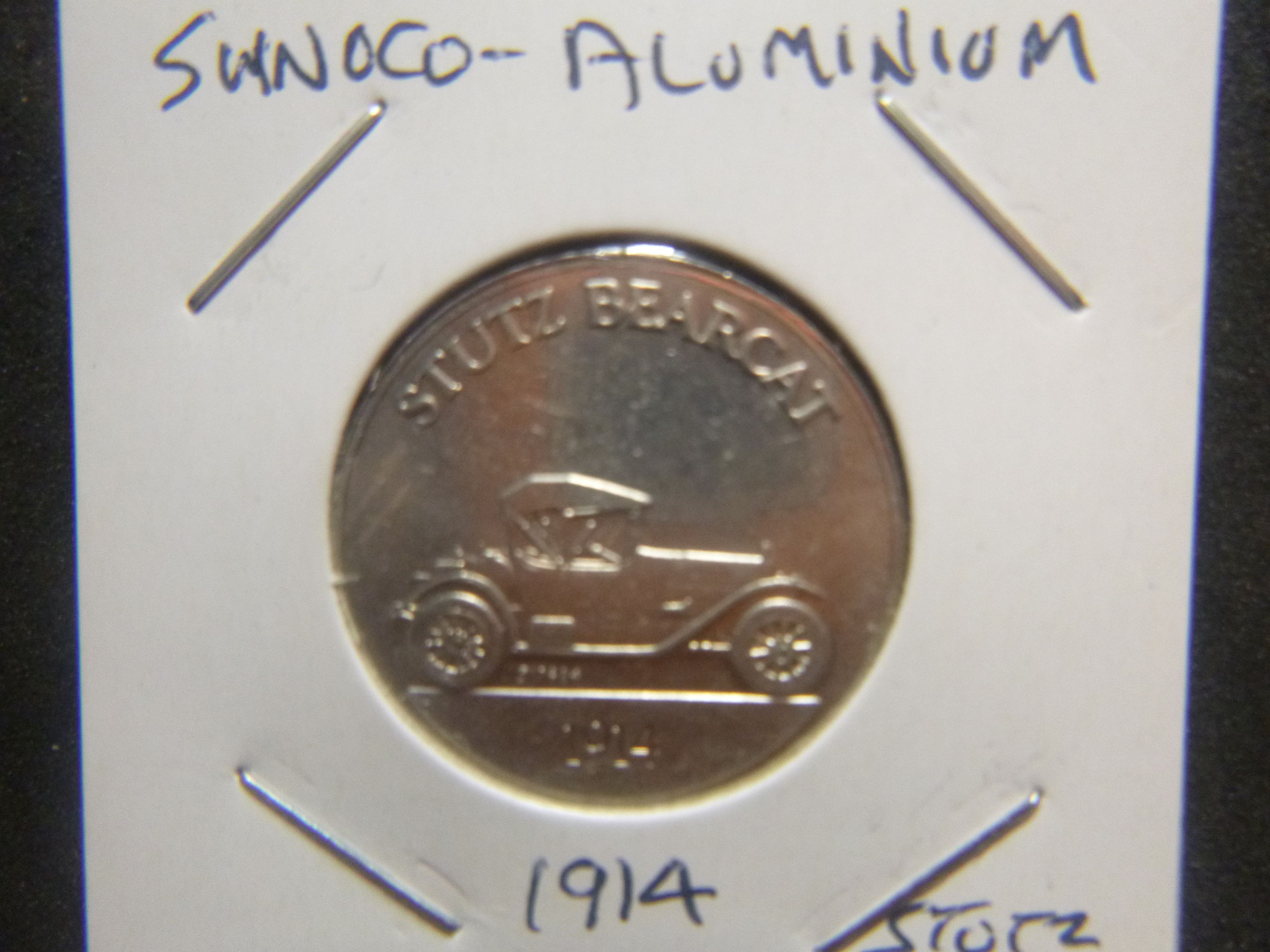 SUNOCO ANTIQUE CARS 1914 STUTZ BEARCAT TOKEN - For Sale, Buy Now Online