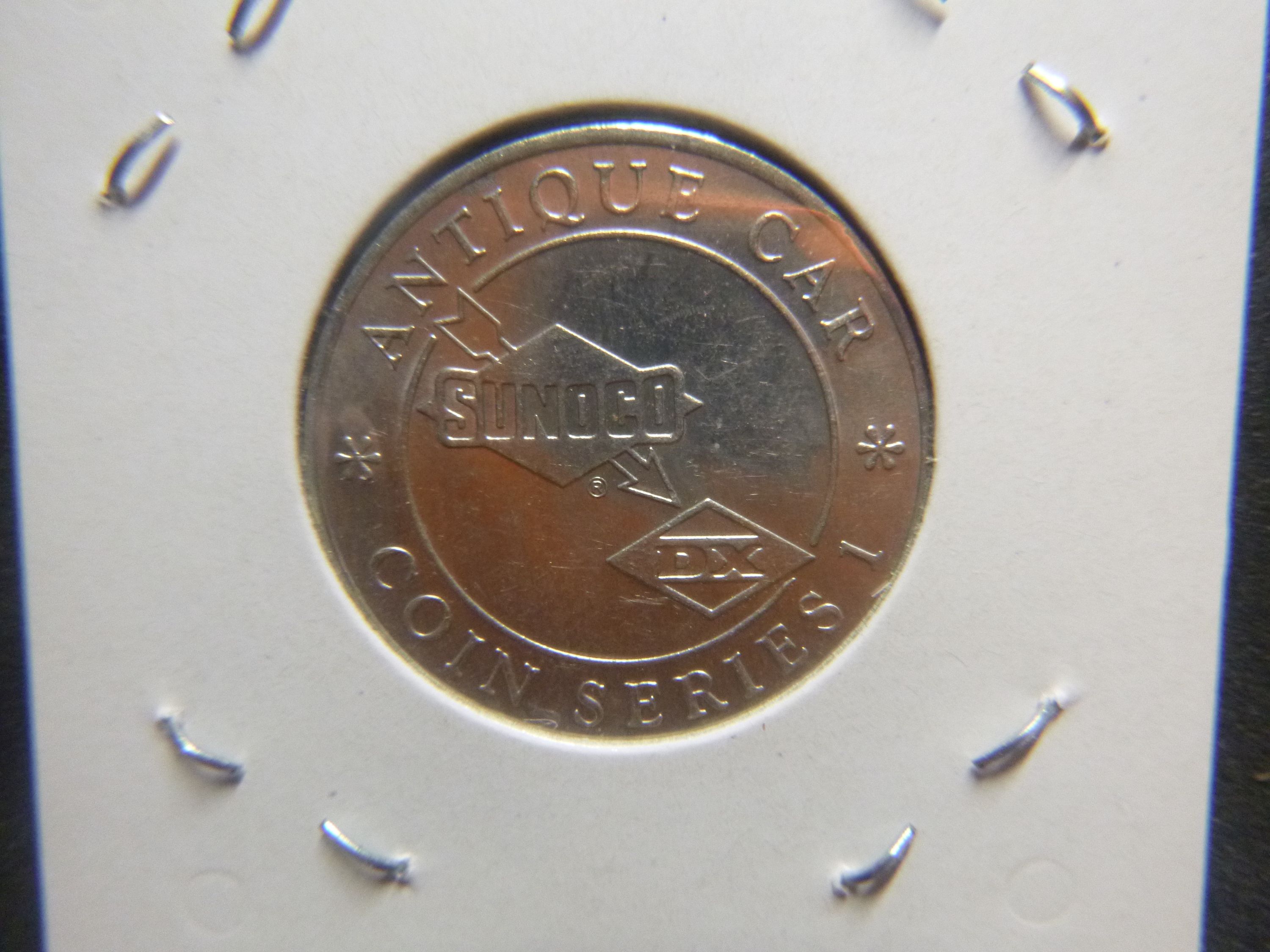 SUNOCO ANTIQUE CARS 1912 SIMPLEX SPEEDSTER TOKEN - For Sale, Buy Now