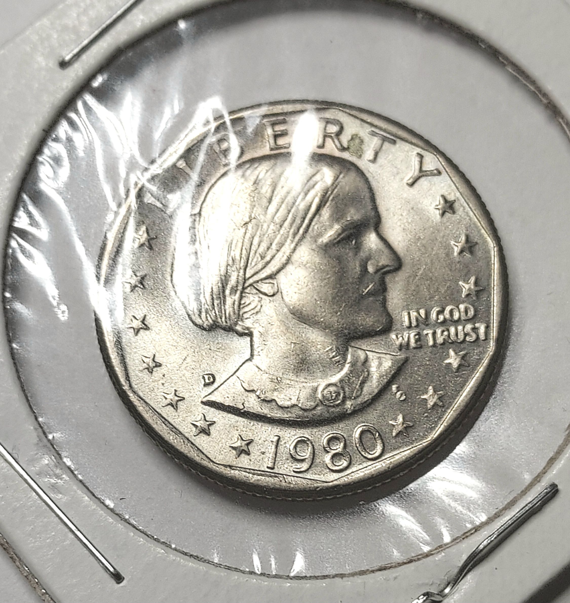 1980 D Susan B Anthony Dollar - For Sale, Buy Now Online - Item #766458