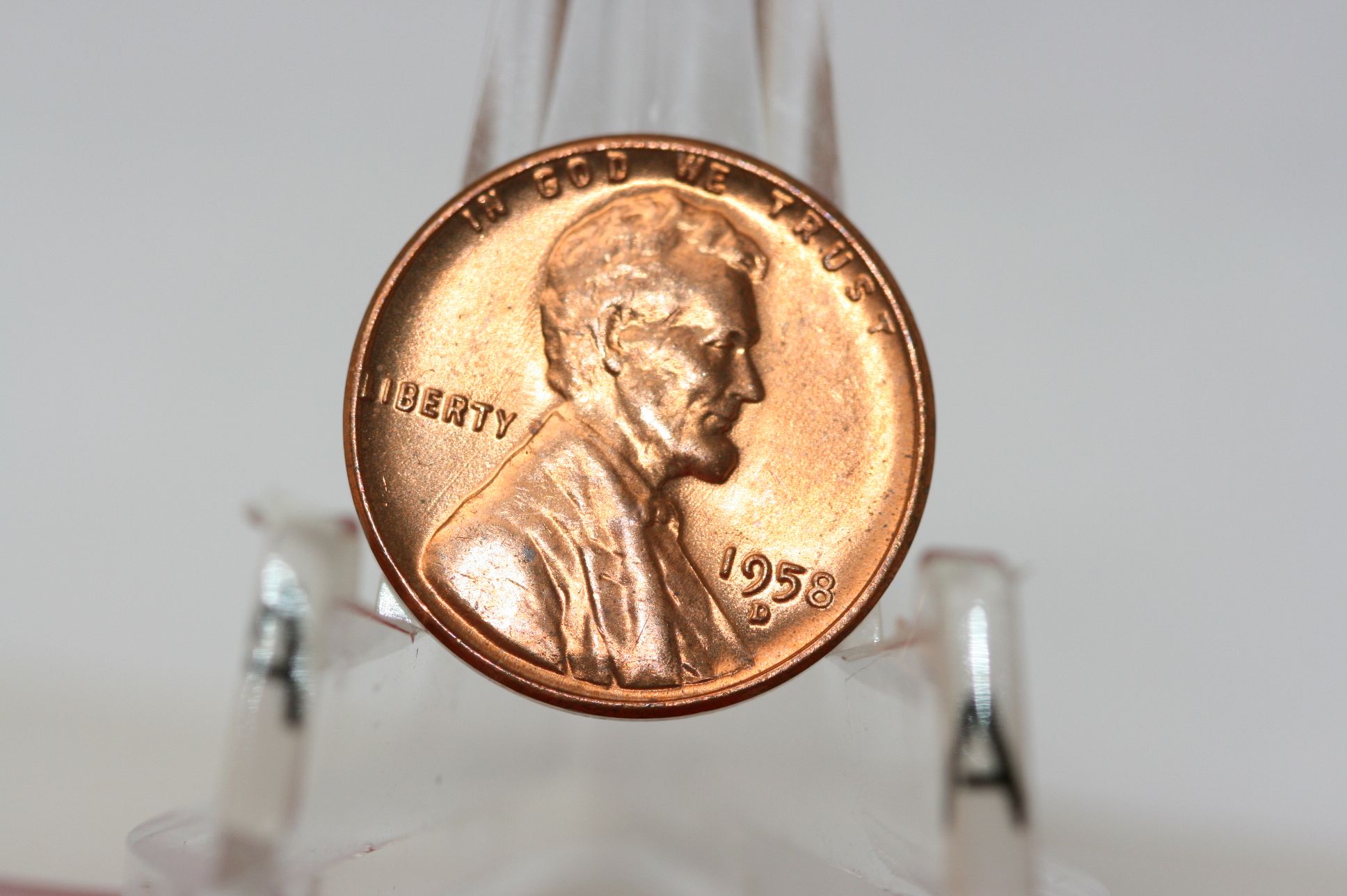 1958 D Lincoln cent BU REV: Toning - For Sale, Buy Now Online - Item ...