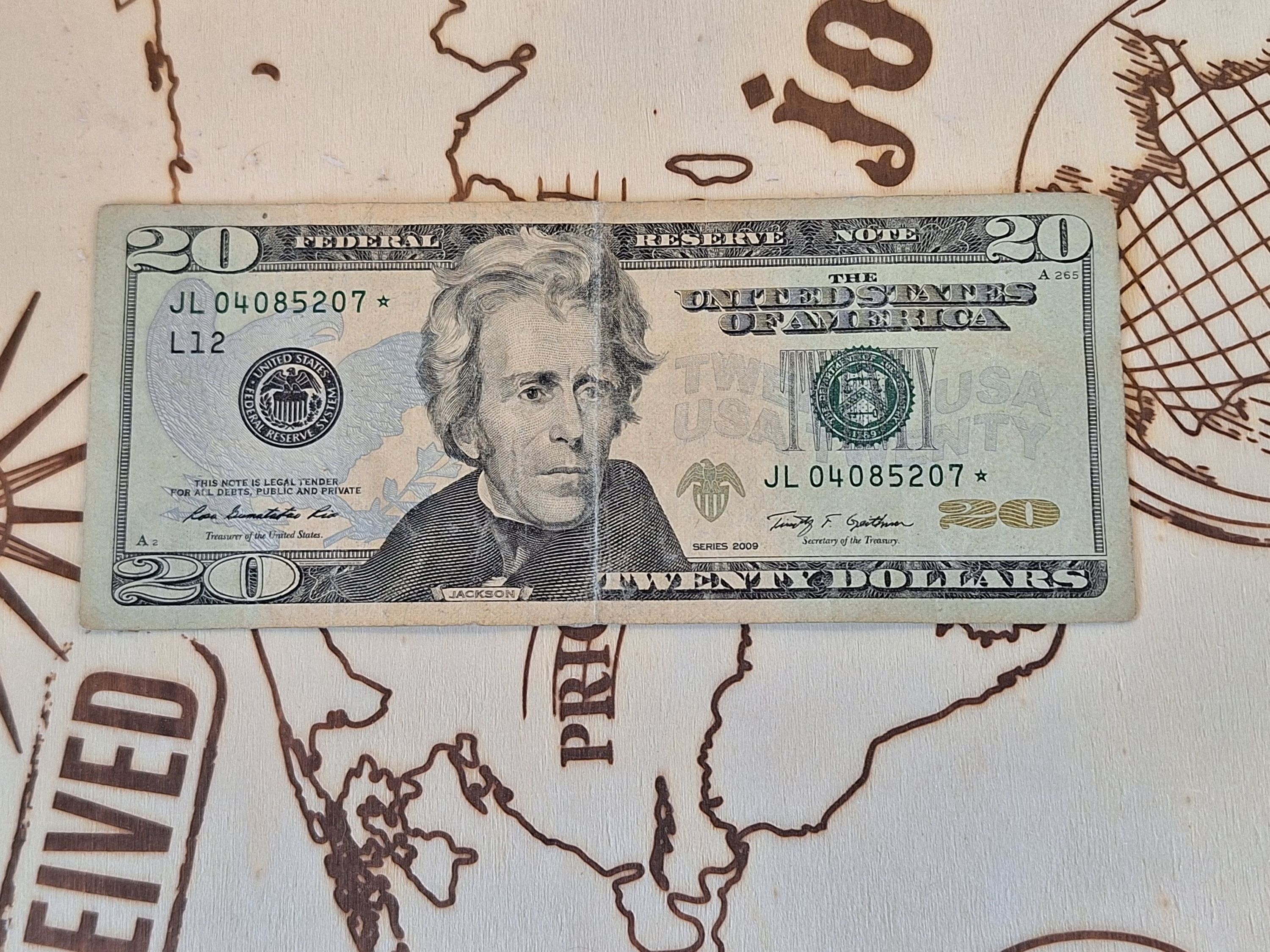 2009 $20 FRN Star note - For Sale, Buy Now Online - Item #770052