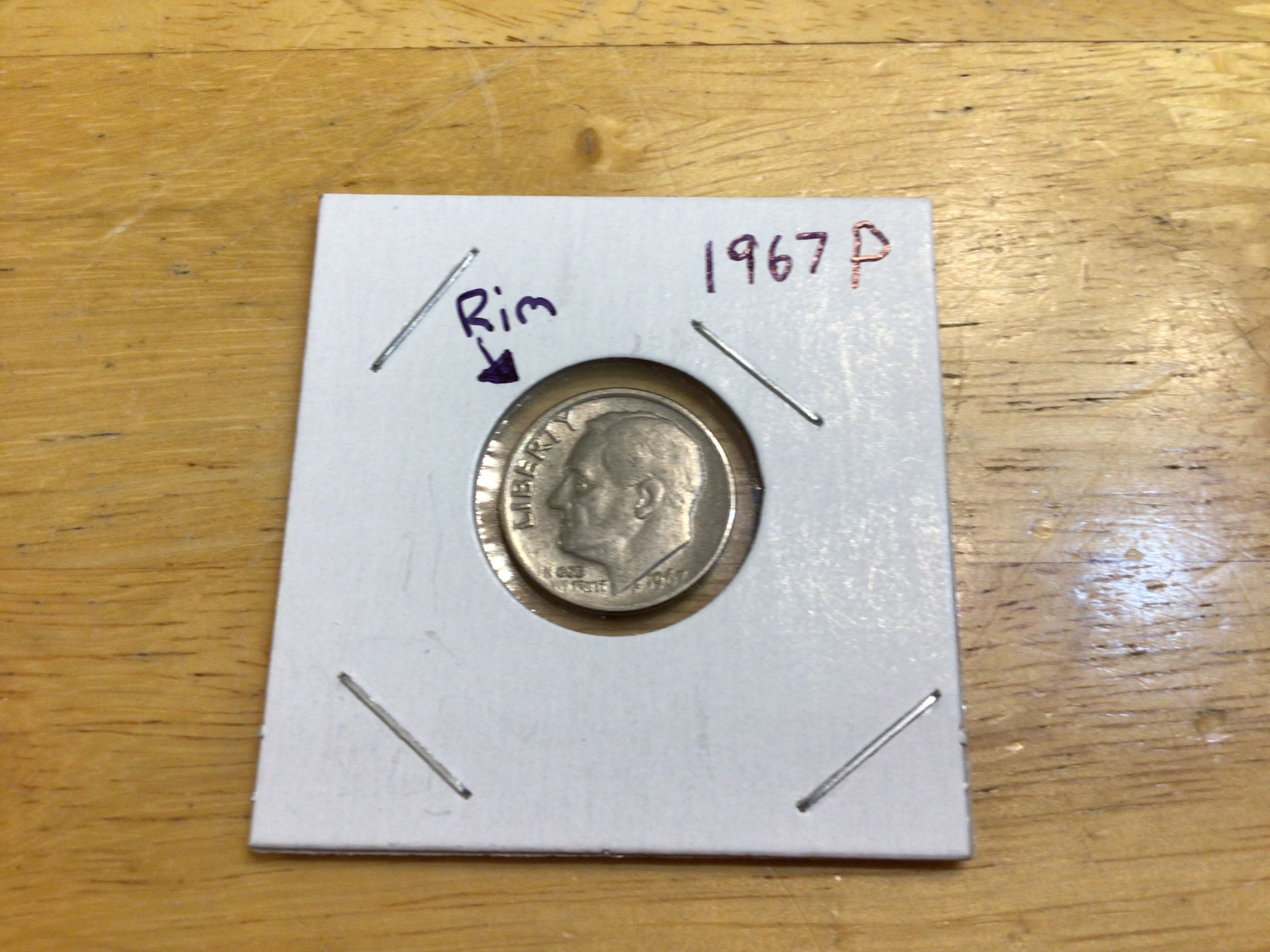 1967 Dime Error List - t249o7m