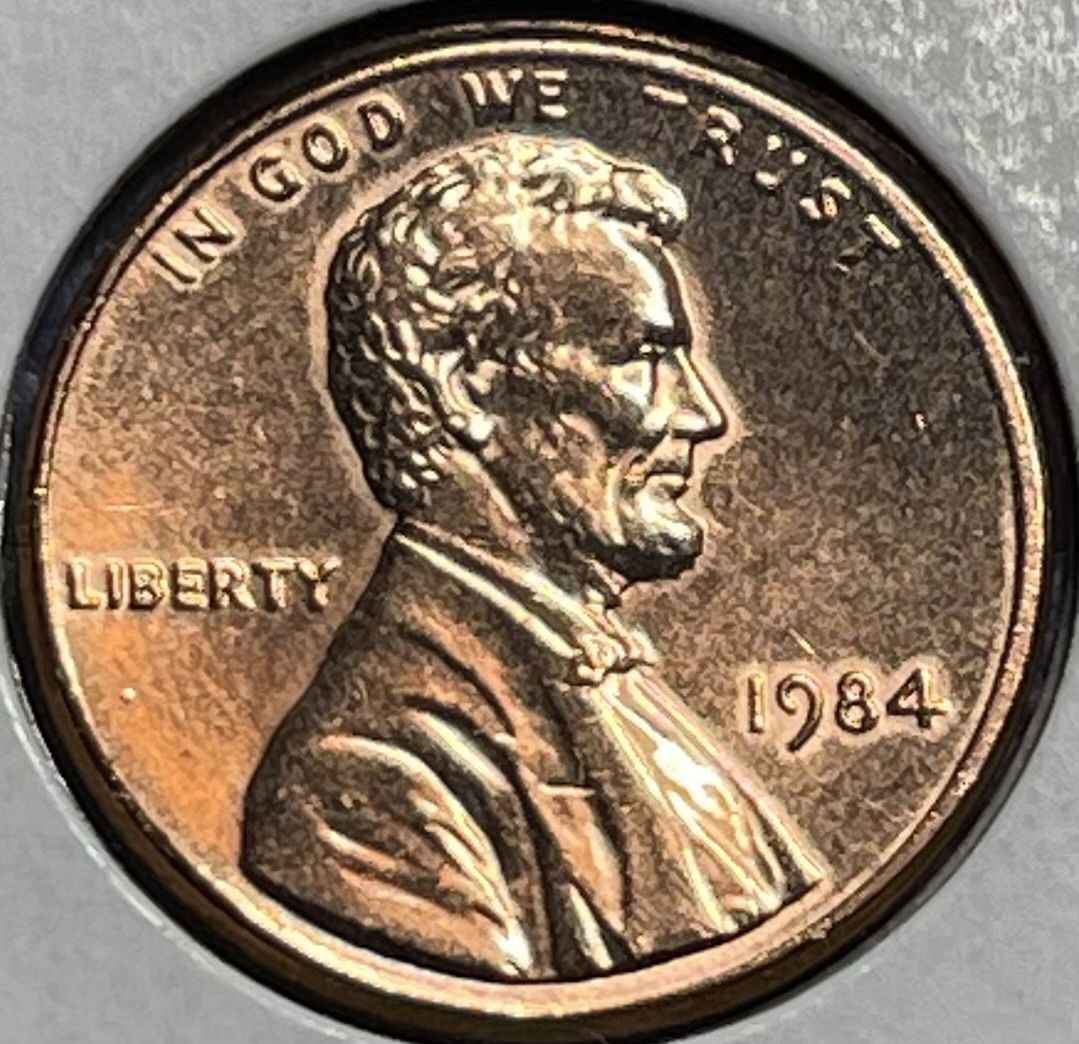 1984-P Lincoln Memorial Cent ~ Brilliant Uncirculated Condition - For ...