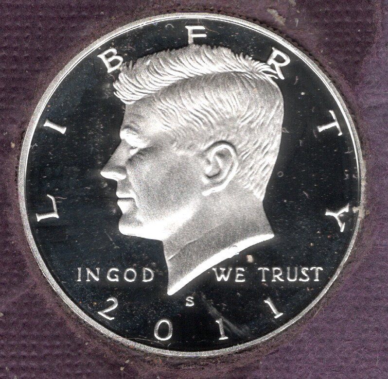 2011 S Kennedy Half Dollars: Silver Proof -#03-056 - For Sale, Buy Now ...