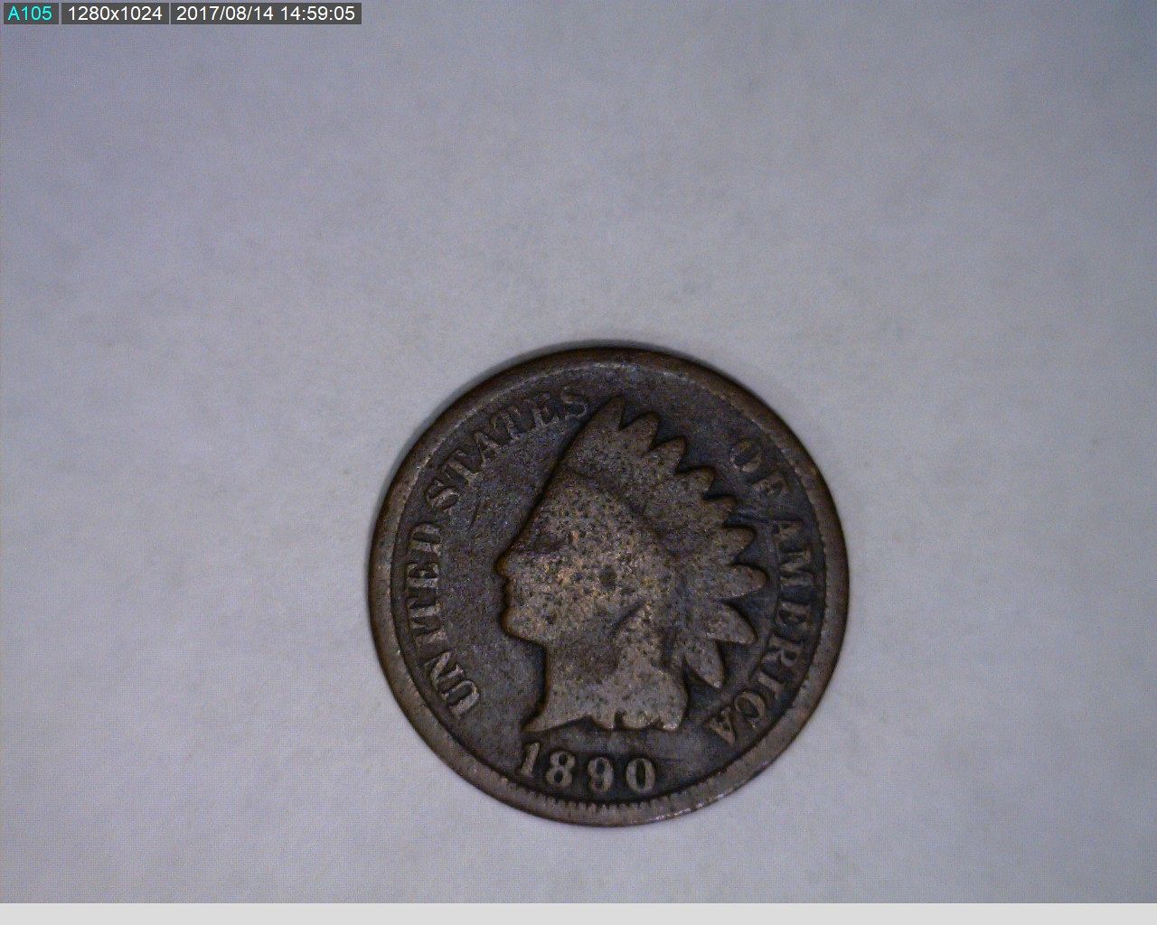 1890 Indian Head cent (52-332) - For Sale, Buy Now Online - Item #781376