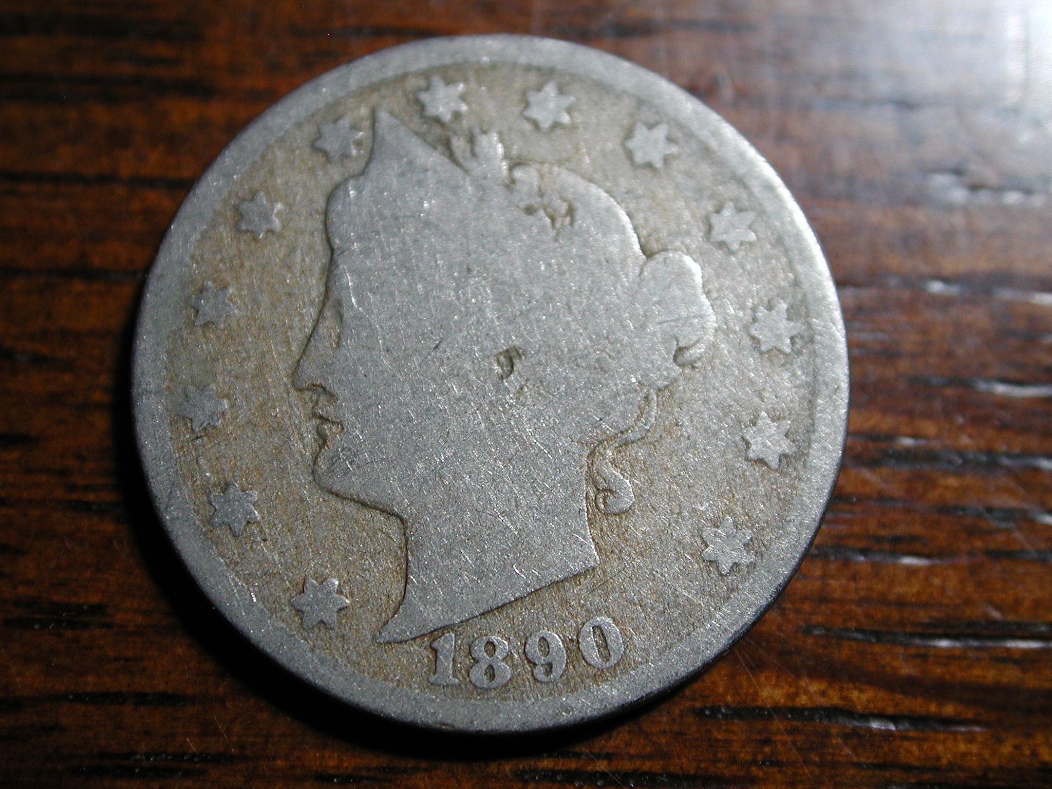 1890 Liberty V Nickel NICE - For Sale, Buy Now Online - Item #784611