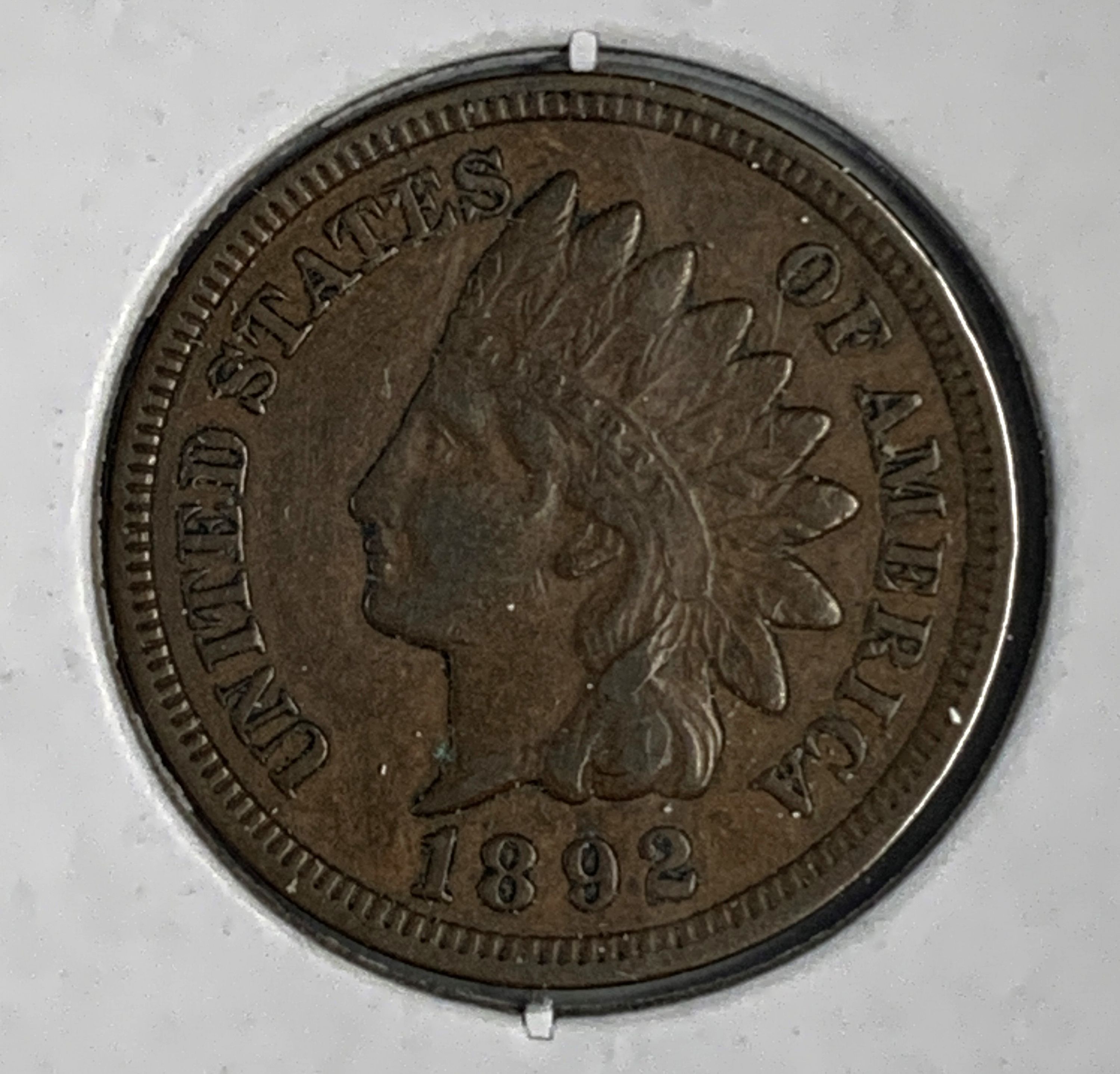 1892 Indian Head Cent, CH XF (6382) - For Sale, Buy Now Online - Item ...