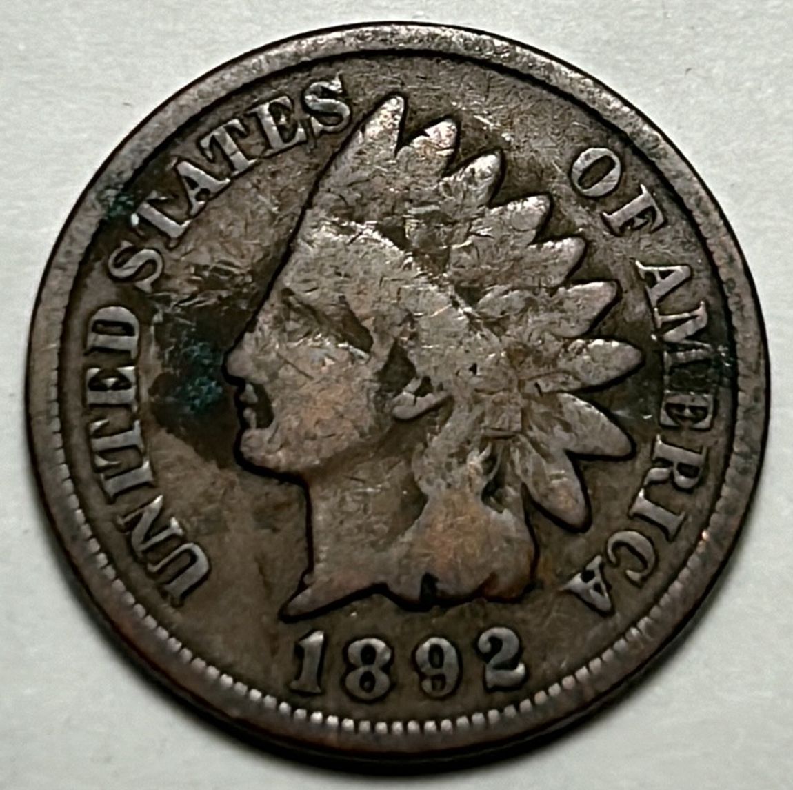 1892 Indian Head Cent. 8731 - For Sale, Buy Now Online - Item #800008