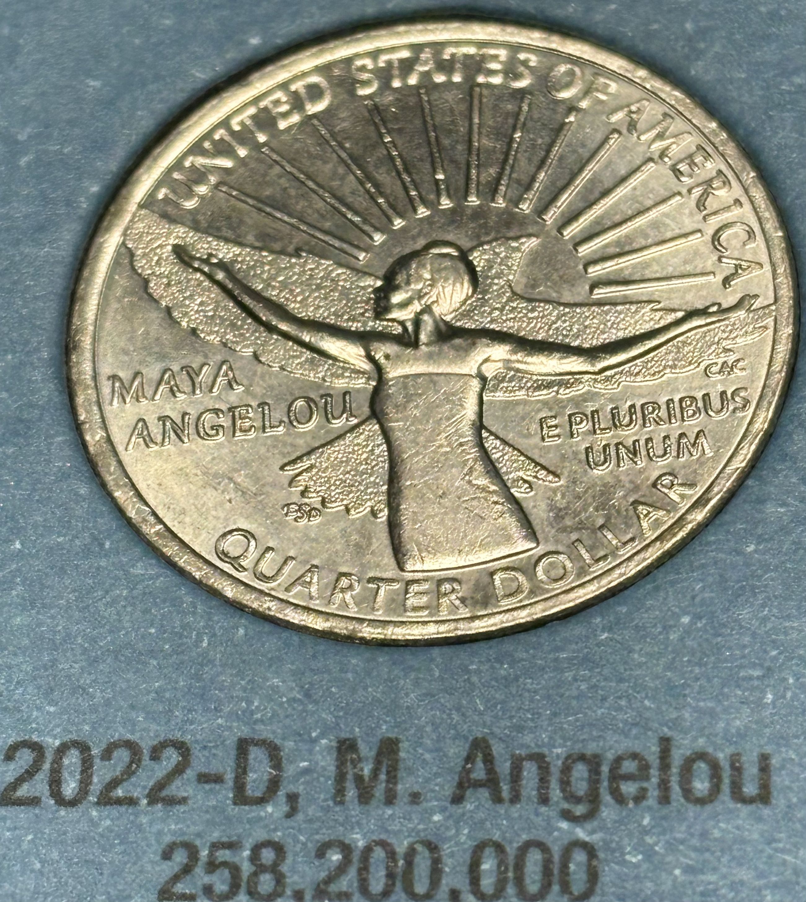 2022 D Maya Angelou American Women Quarters - For Sale, Buy Now Online ...