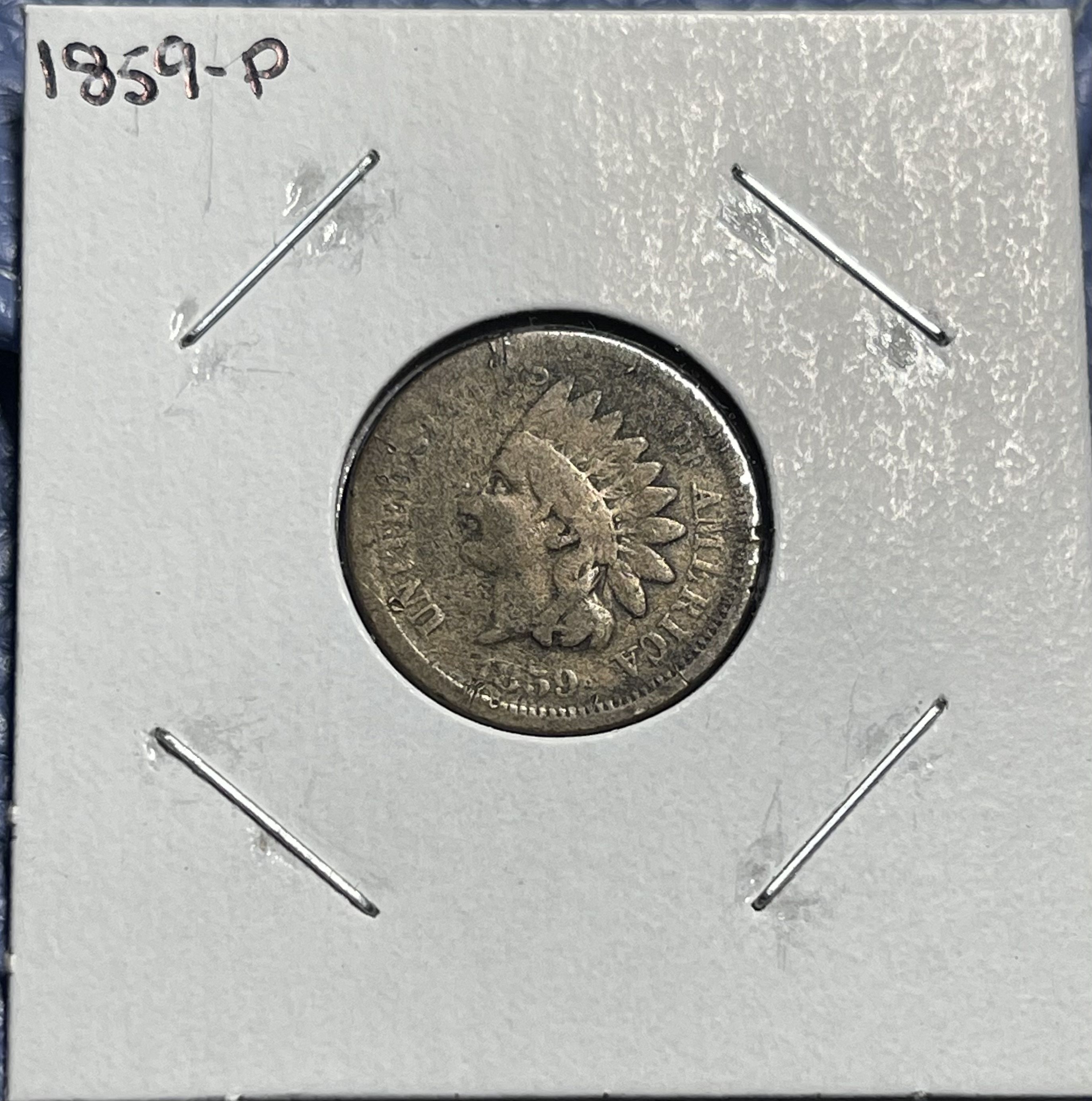 1859-P Indian Head US Cent - Circulated Condition - For Sale, Buy Now ...