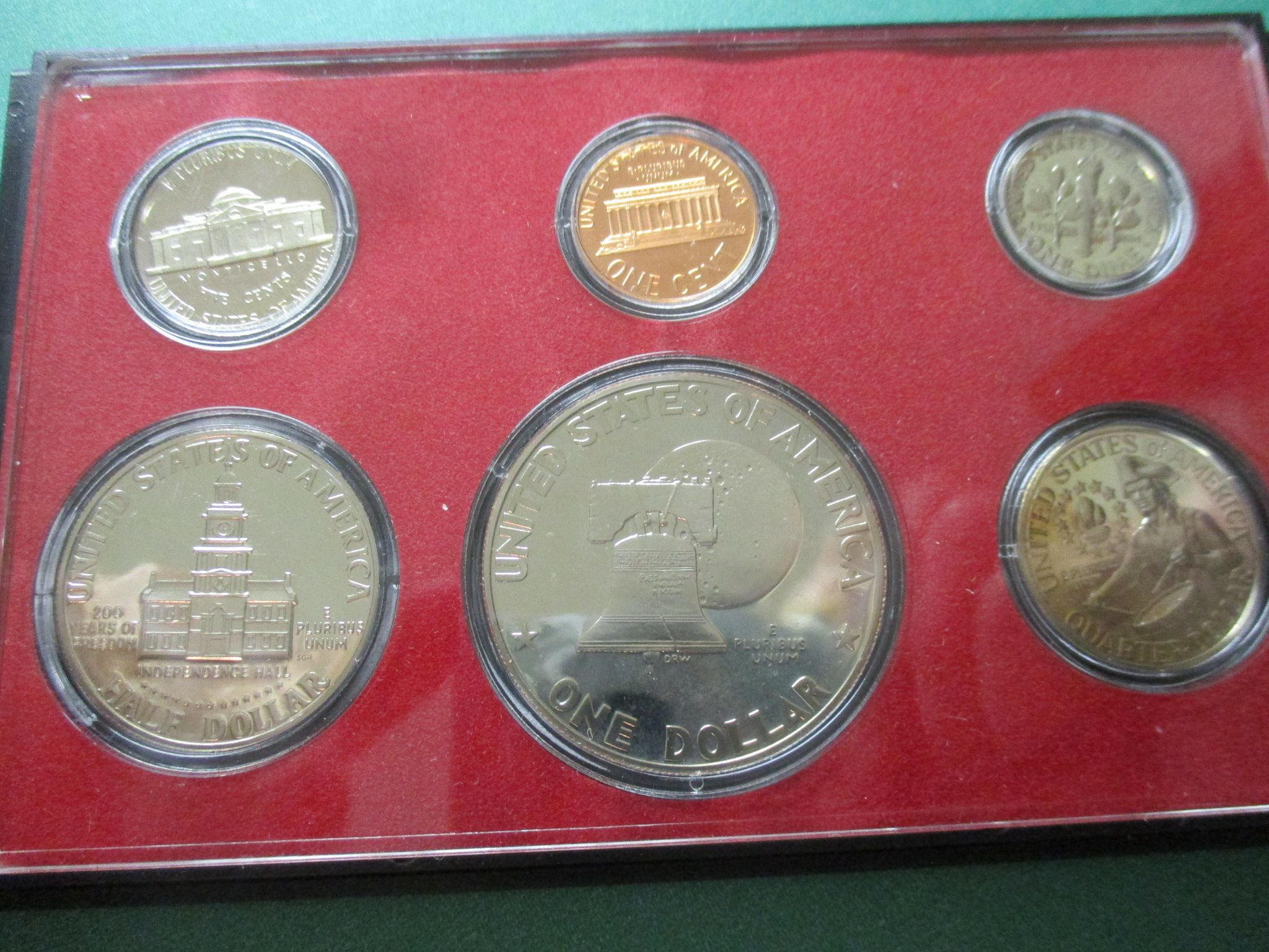 1975 s united states proof set item ps 75 for sale buy now online