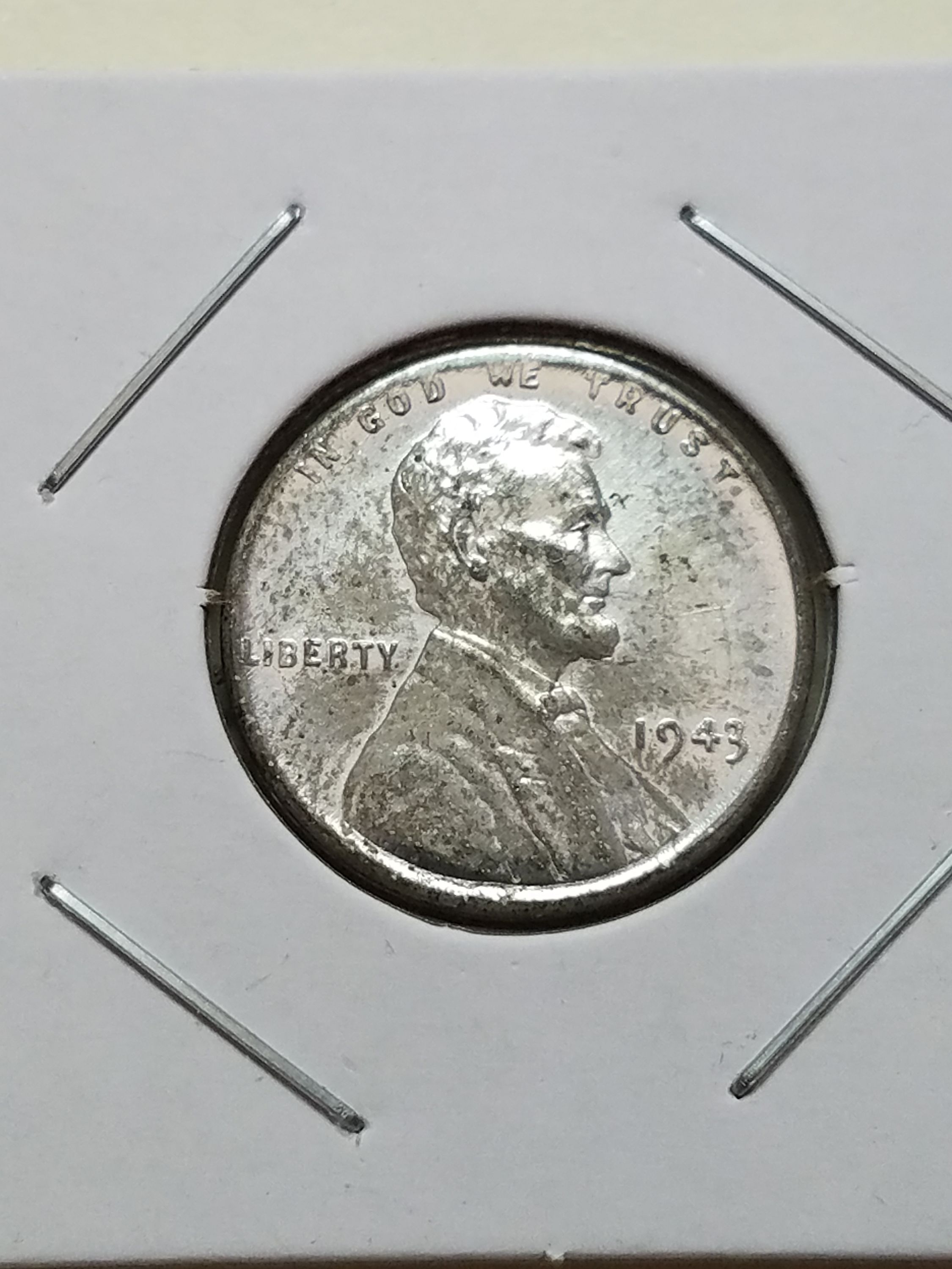 1943 P Lincoln Steel Wheat Penny Cent - For Sale, Buy Now Online - Item ...