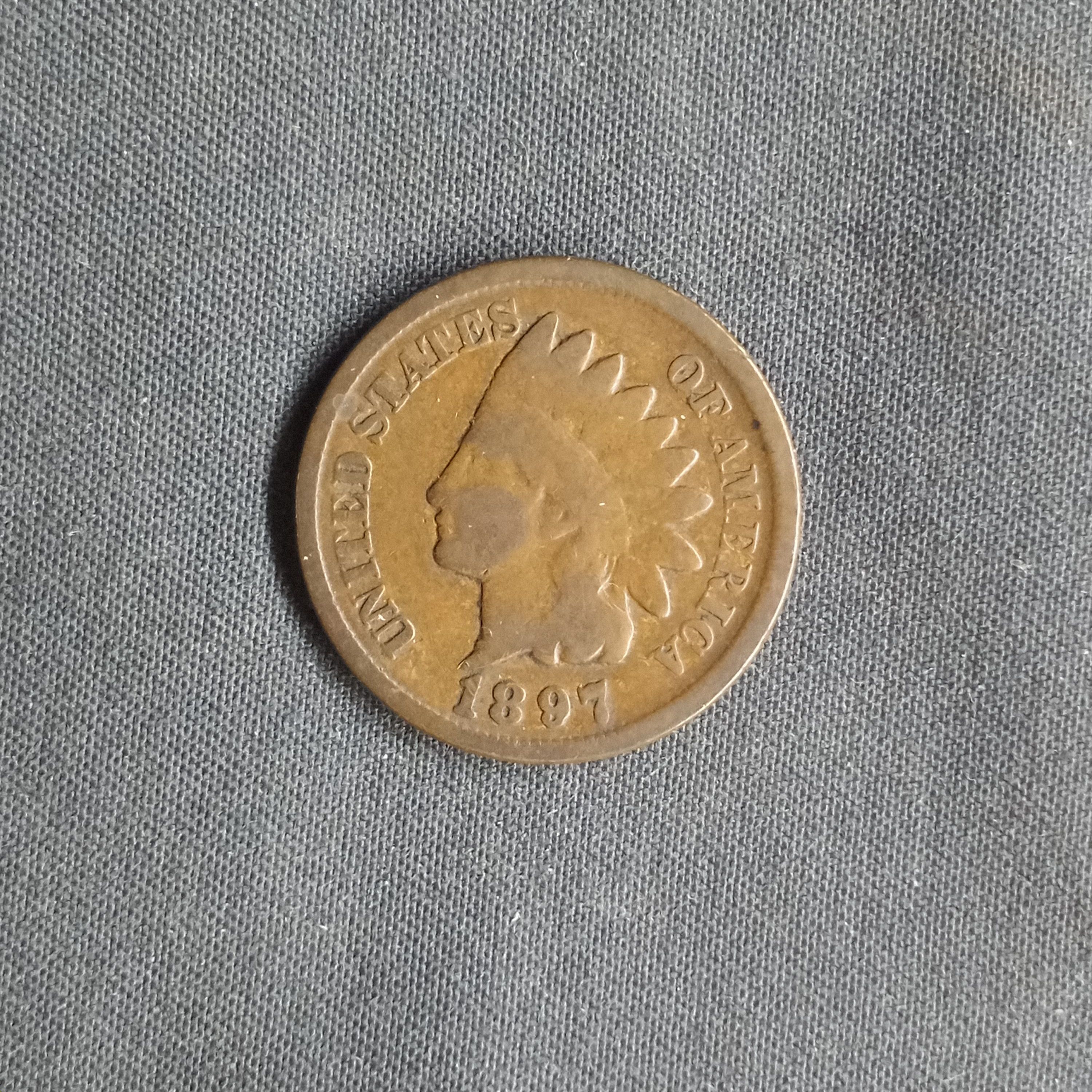 1897 Indian Head Cent - For Sale, Buy Now Online - Item #811431