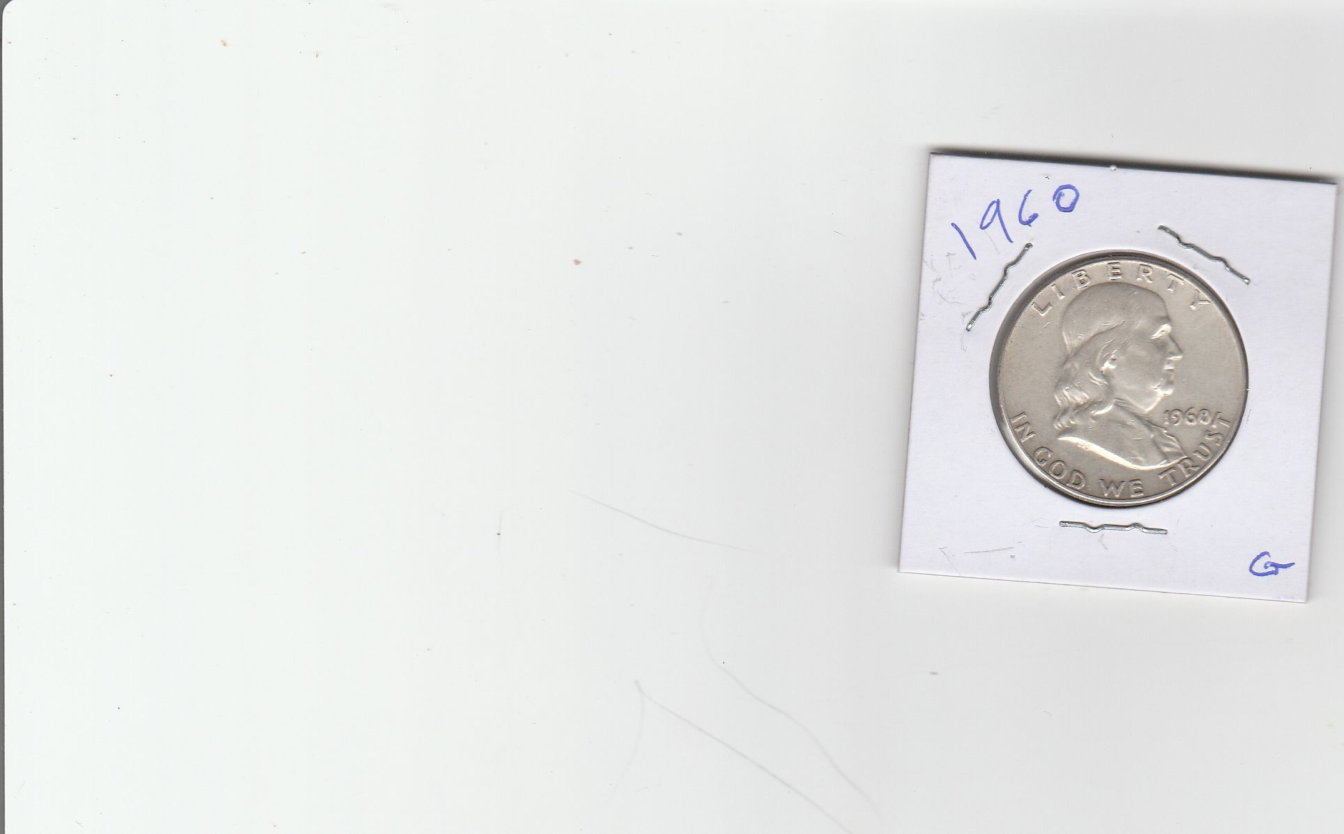 1960 FRANKLIN HALF DOLLAR - For Sale, Buy Now Online - Item #818318