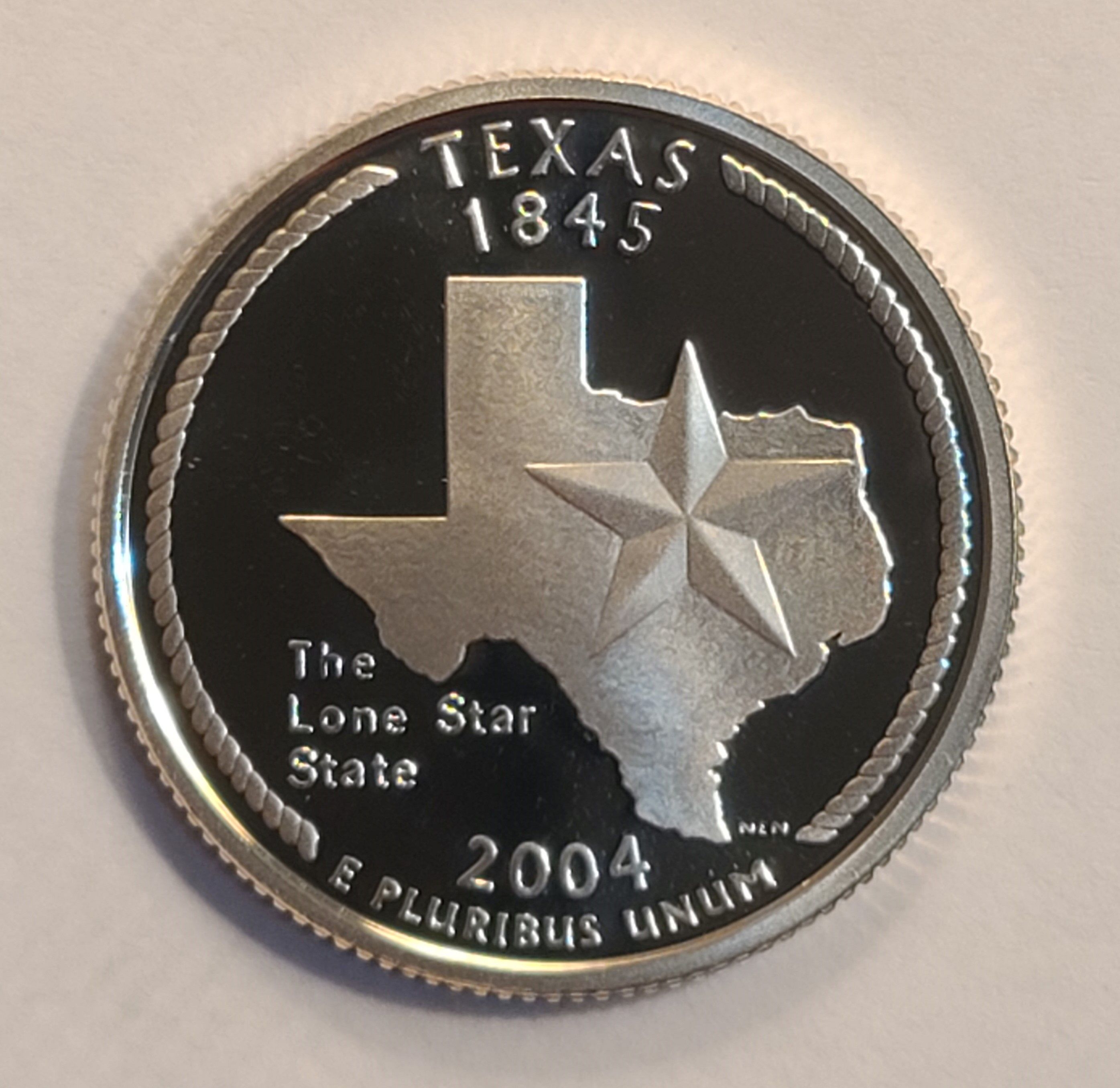 Statehood Quarter 2004-S Texas SILVER Proof-66 (GEM+) - For Sale, Buy