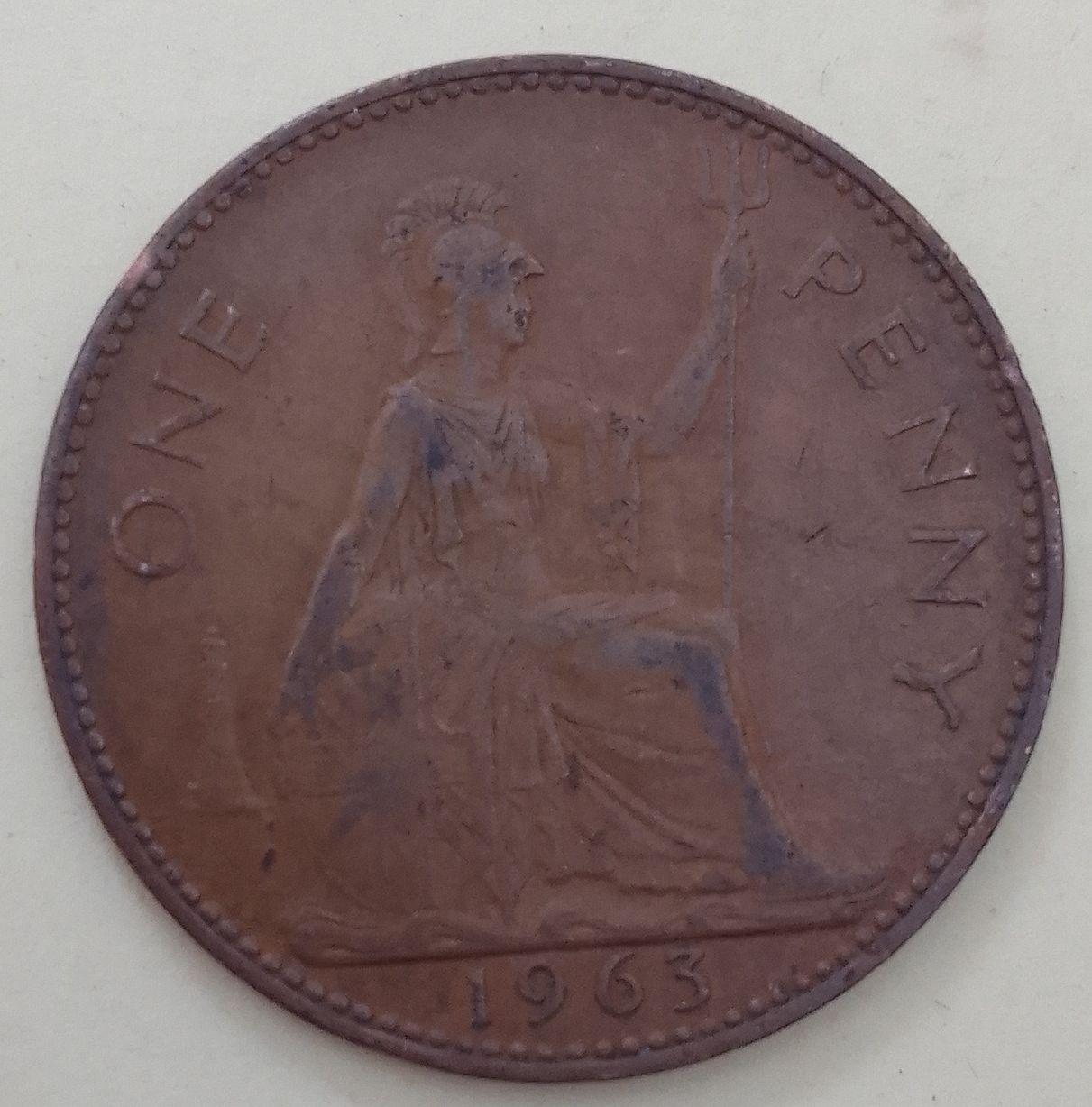 F one penny 1967 elizabeth coin for sale buy now online item 821218