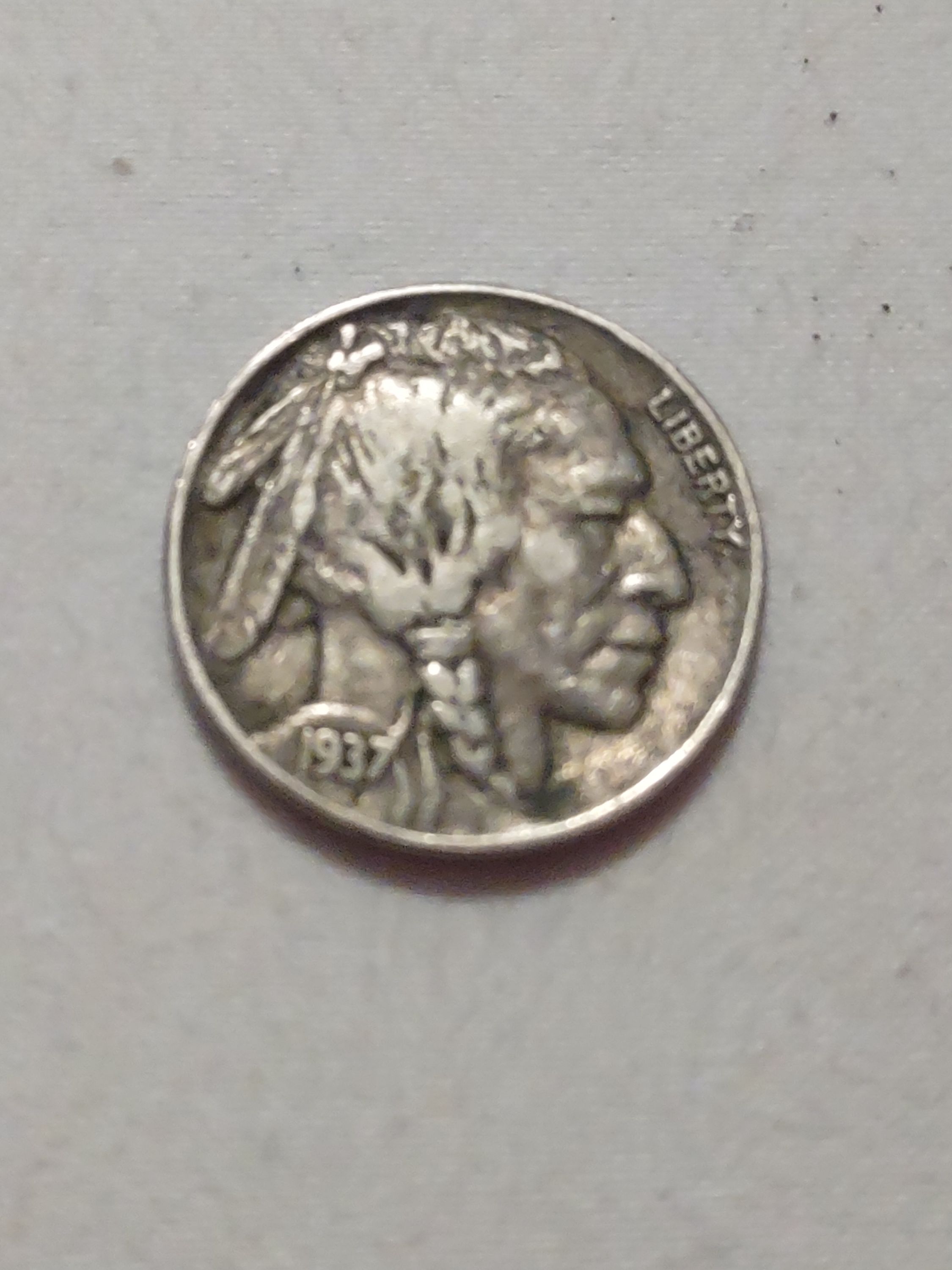 1937 Buffalo Nickel For Sale Buy Now Online Item 822958