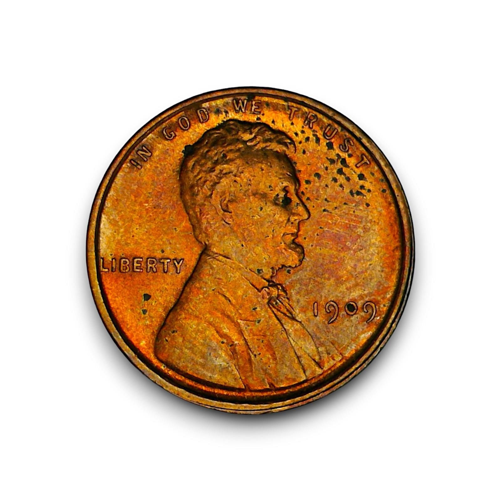 1909 Lincoln Wheat Cent (V.D.B.) - For Sale, Buy Now Online - Item #837719