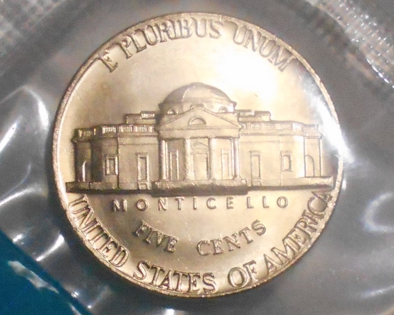 1972 P Jefferson nickel in orig US Mint cello For Sale, Buy Now