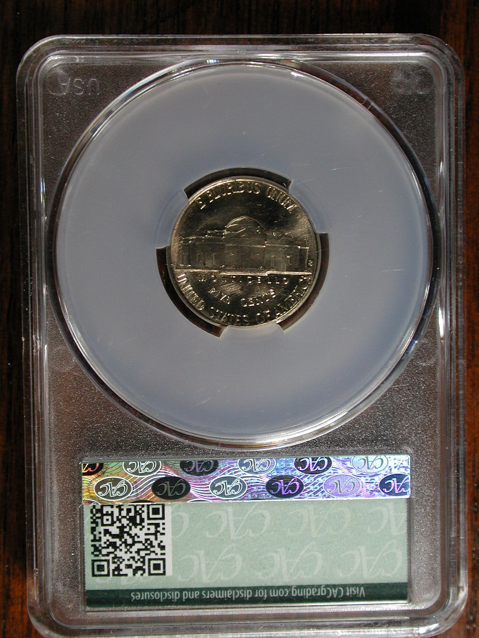 完璧主義 MS-64 Graded CAC 1954s Jefferson Buy Sale, For - NICE Nickel 時計