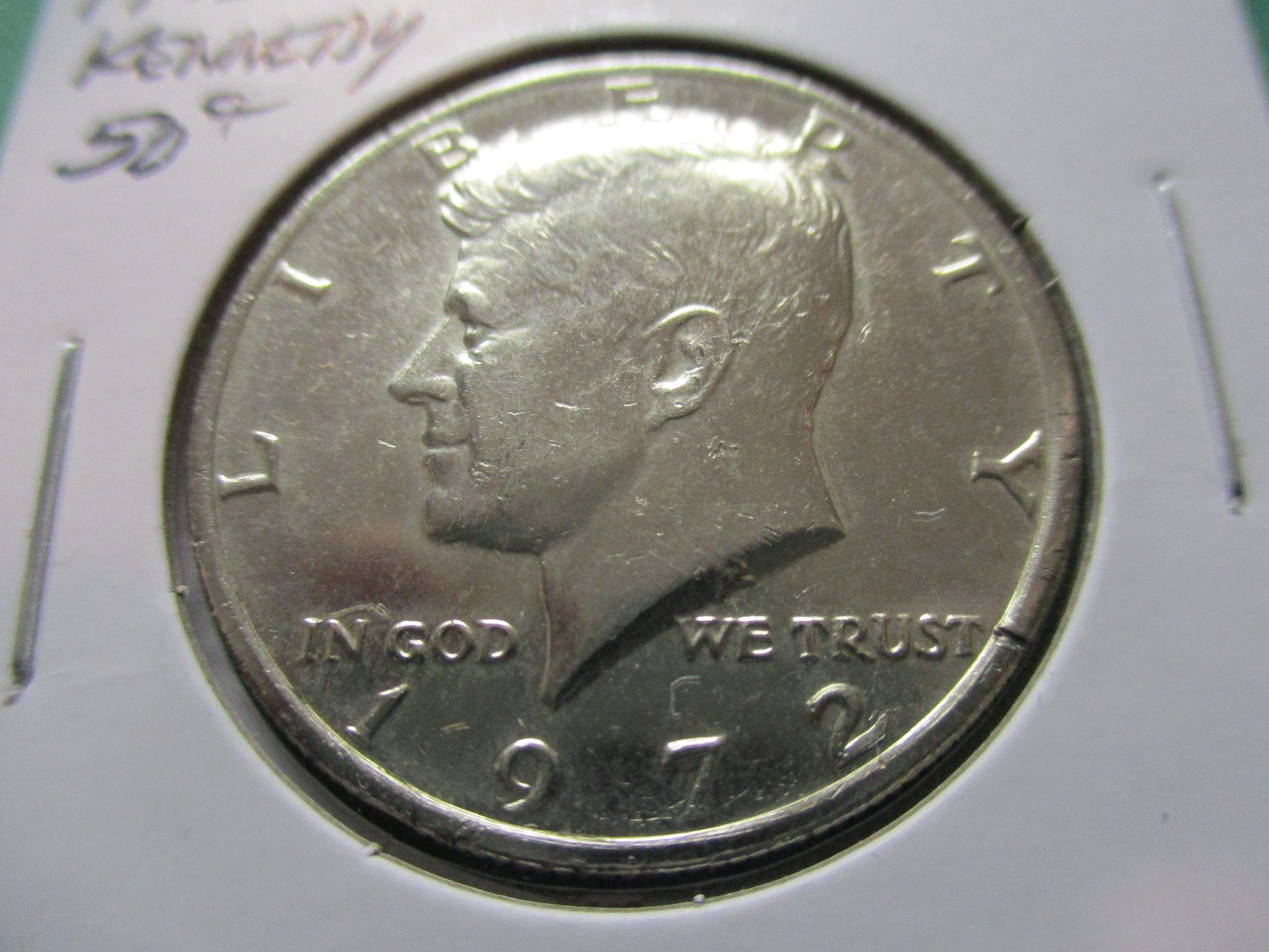 1972 Kennedy Half Dollar. Item: 50 K72-08. - For Sale, Buy Now Online ...