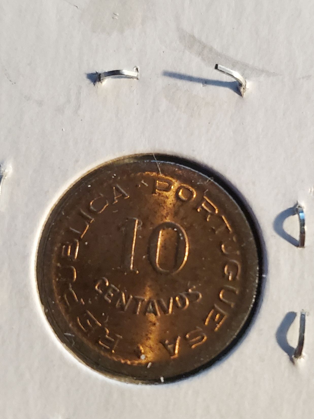 1949 Angola 10 Centavos Coin - For Sale, Buy Now Online - Item #872467