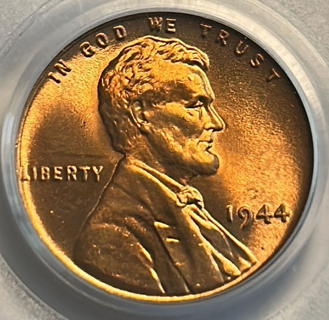 1944 Lincoln Wheat Cent Bronze Composite Penny. S-8 - For Sale, Buy Now ...