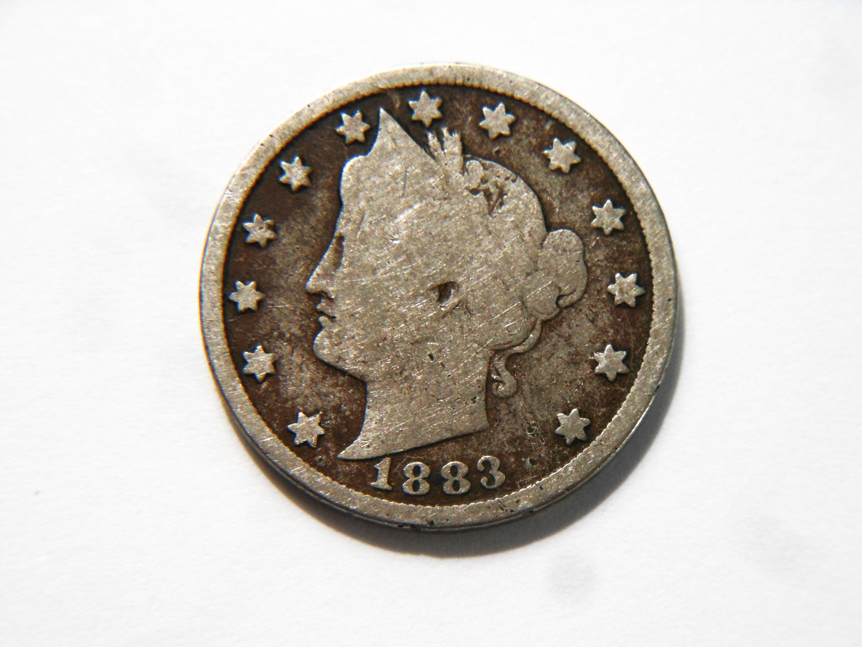 1883 Without Cents Liberty V Nickel For Sale Buy Now Online Item