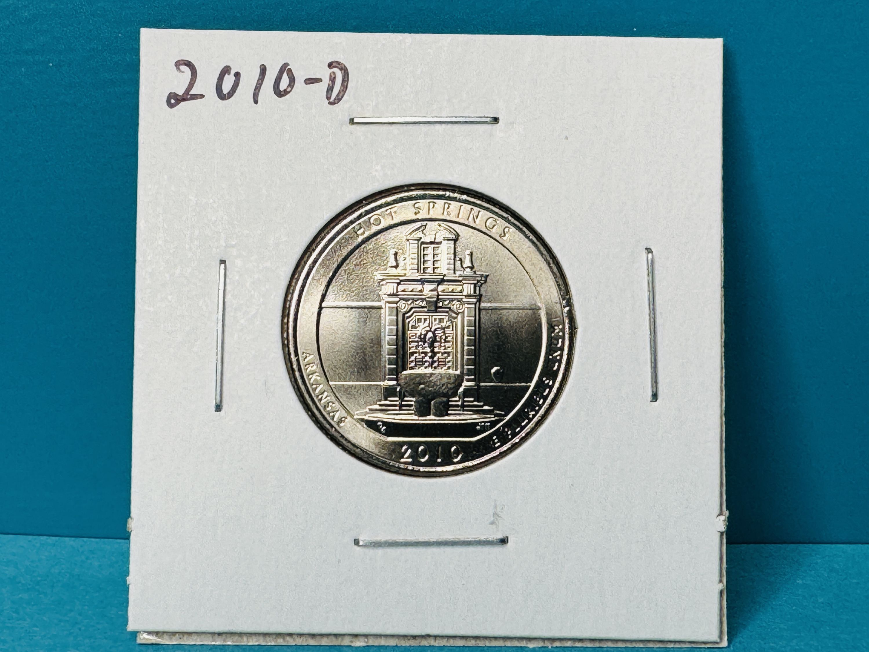 2010-D Hot Springs ATB Quarter - For Sale, Buy Now Online - Item #881595