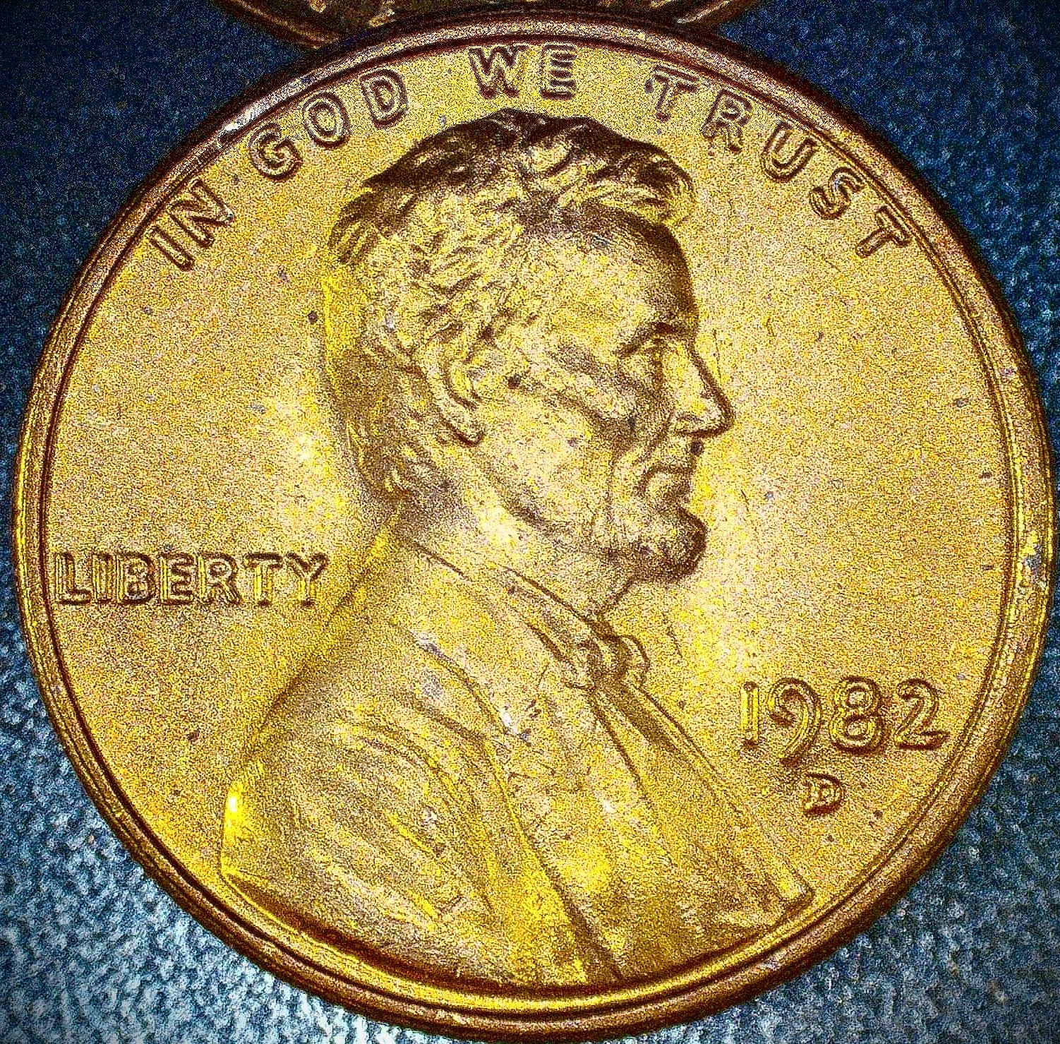 1982 D Lincoln Memorial Cent: Copper - Large Date Gem BU - For Sale ...