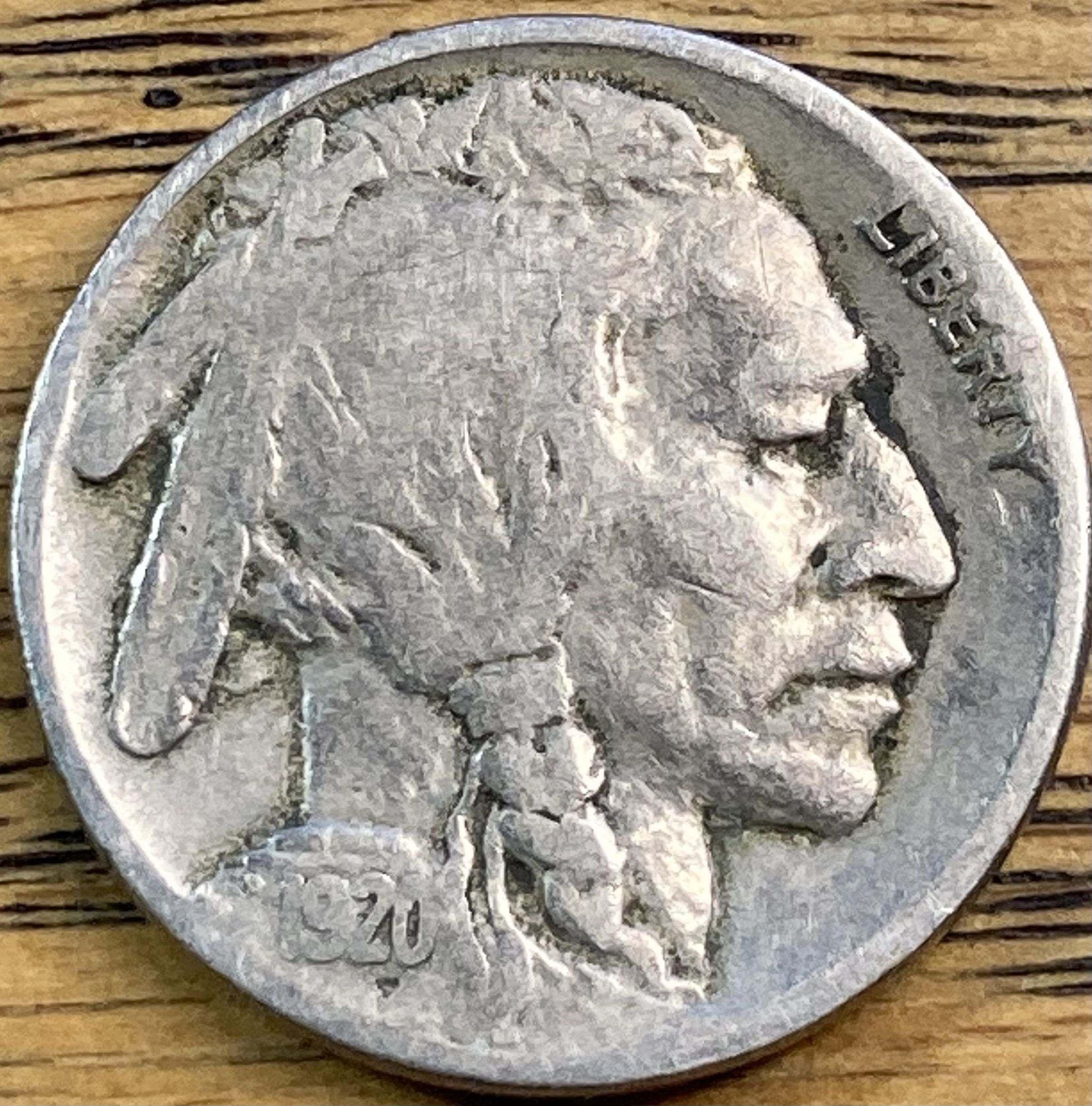 1920 buffalo nickel in VERY GOOD-FINE condition - For Sale, Buy Now ...