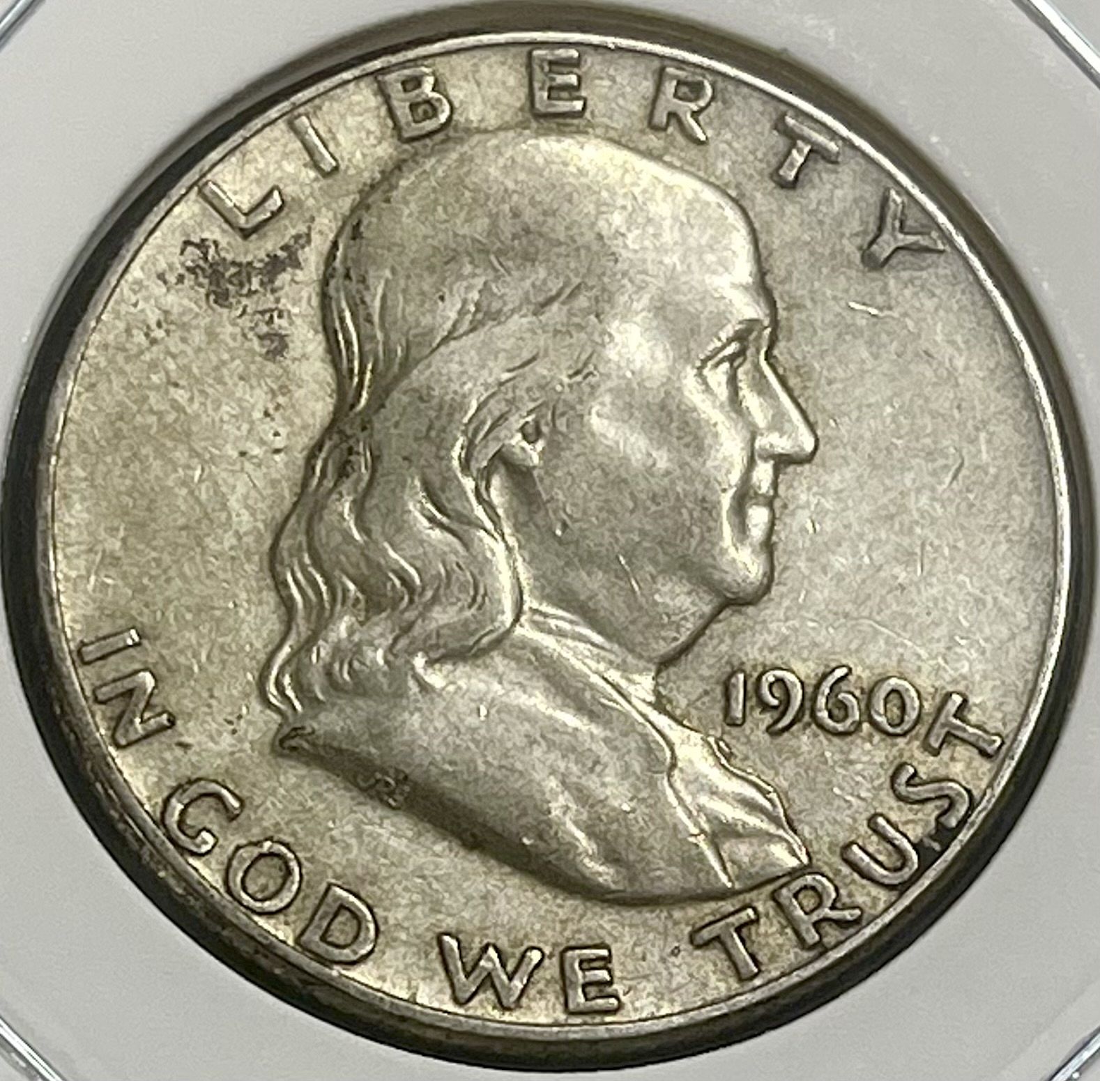 1960-P Franklin Silver Half Dollar - For Sale, Buy Now Online - Item ...