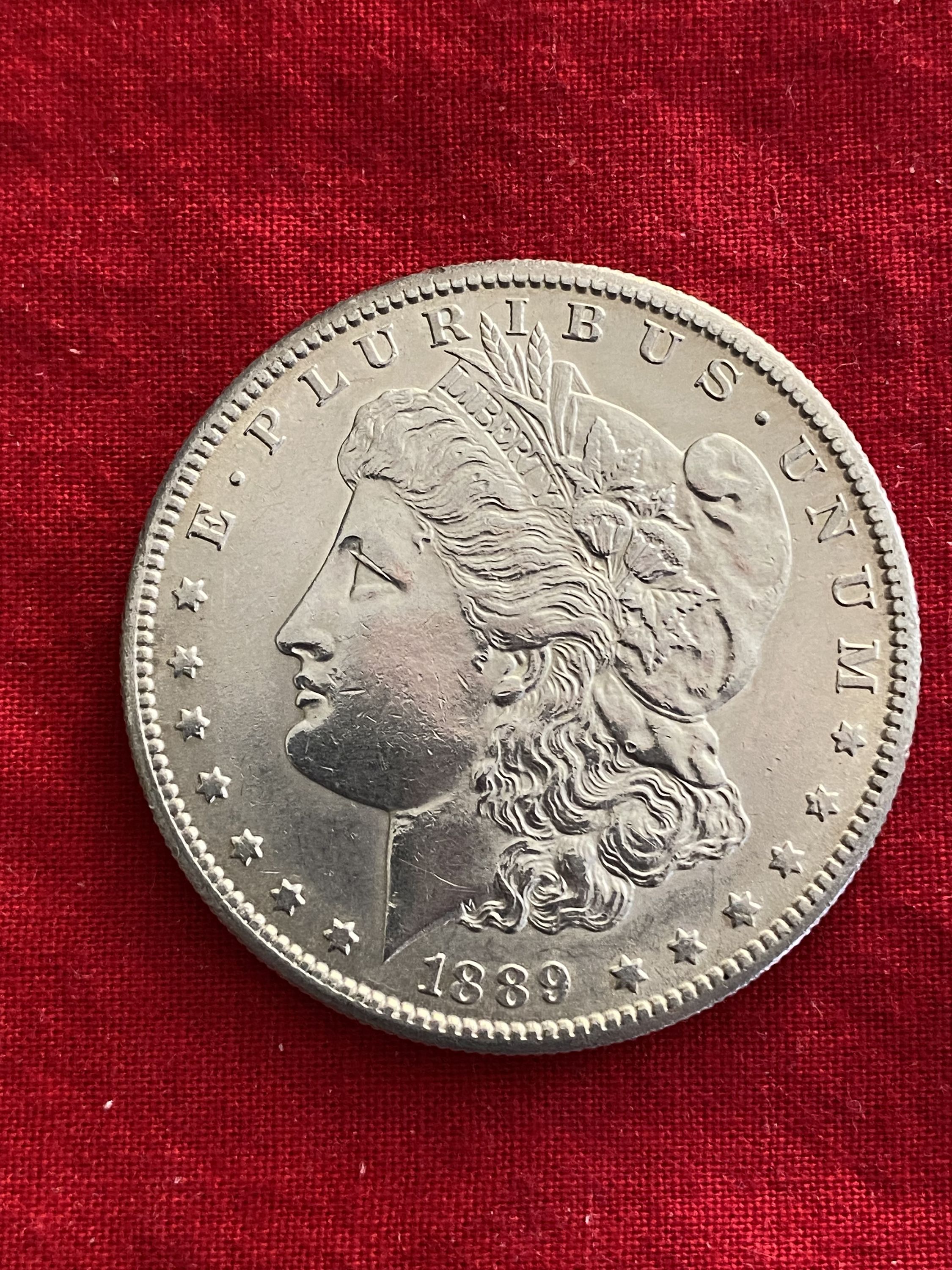 1889-S- Morgan Silver Dollar-only 700,000 made low mintage - For Sale ...