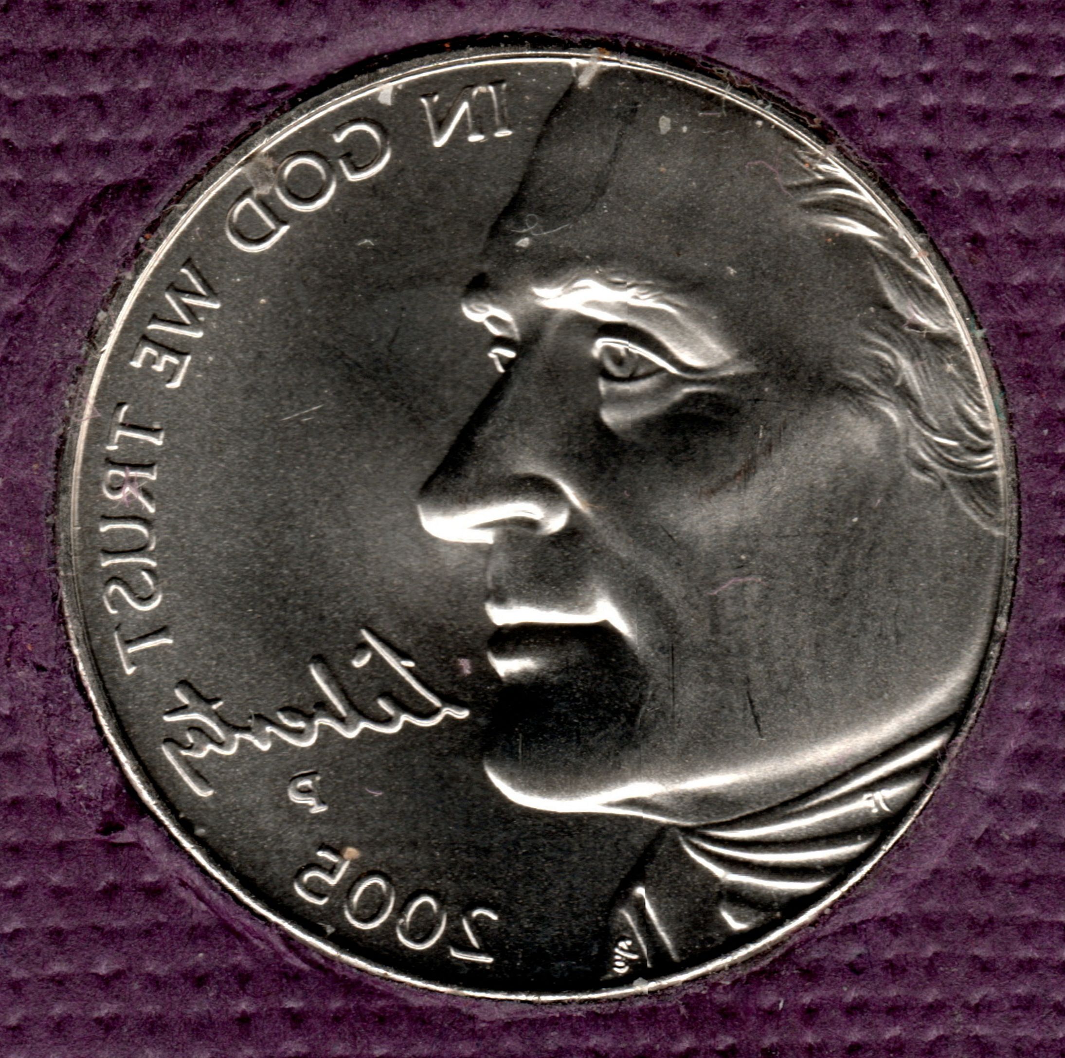 2005 P Jefferson Nickels: Ocean in View -#04-007 - For Sale, Buy Now ...