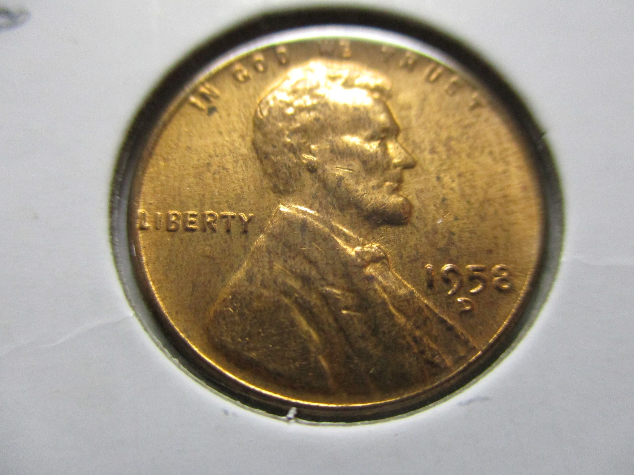 1958-D Lincoln Cent. Item: 1 L58D-01. - For Sale, Buy Now Online - Item ...