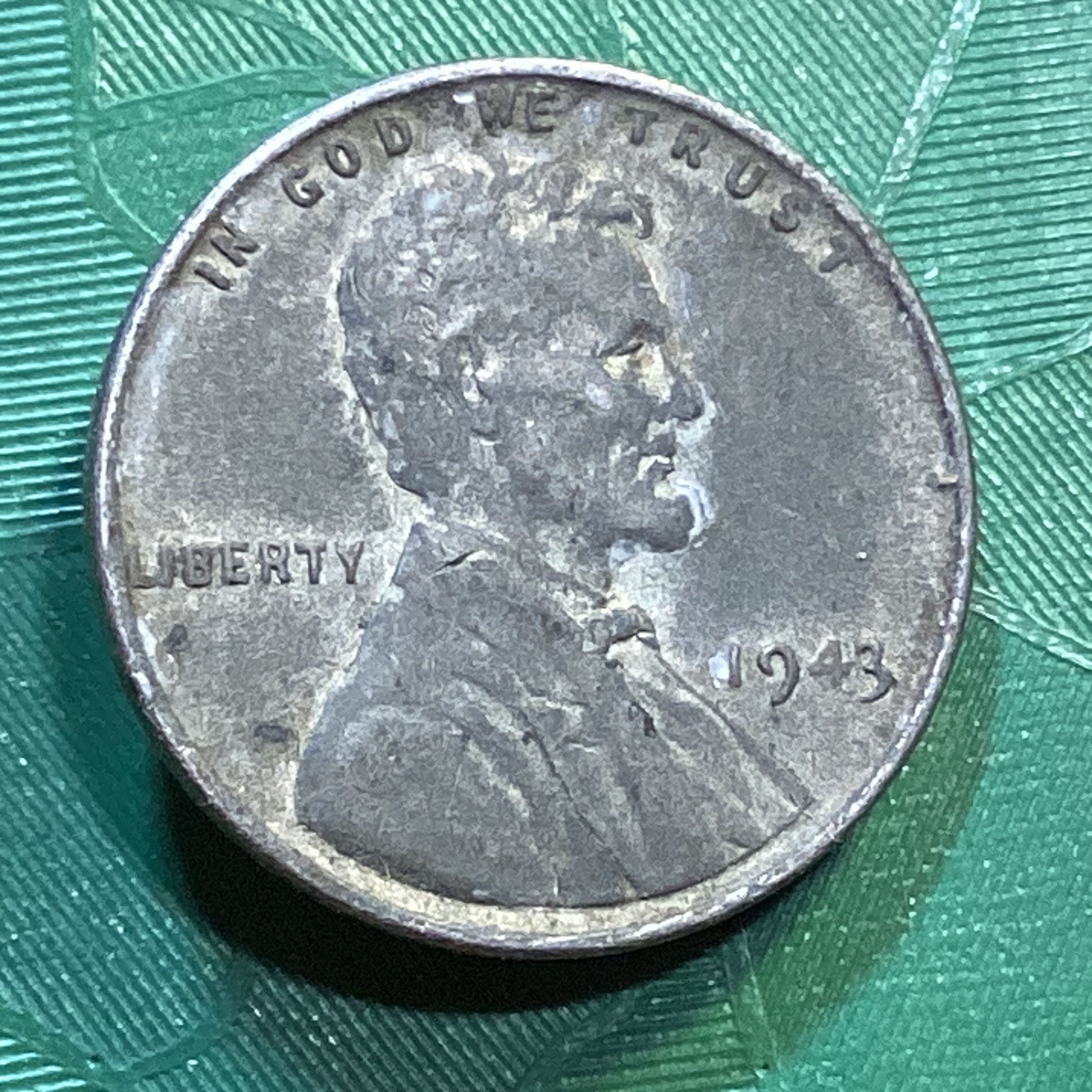1943 P Lincoln Steel Cent - For Sale, Buy Now Online - Item #904895